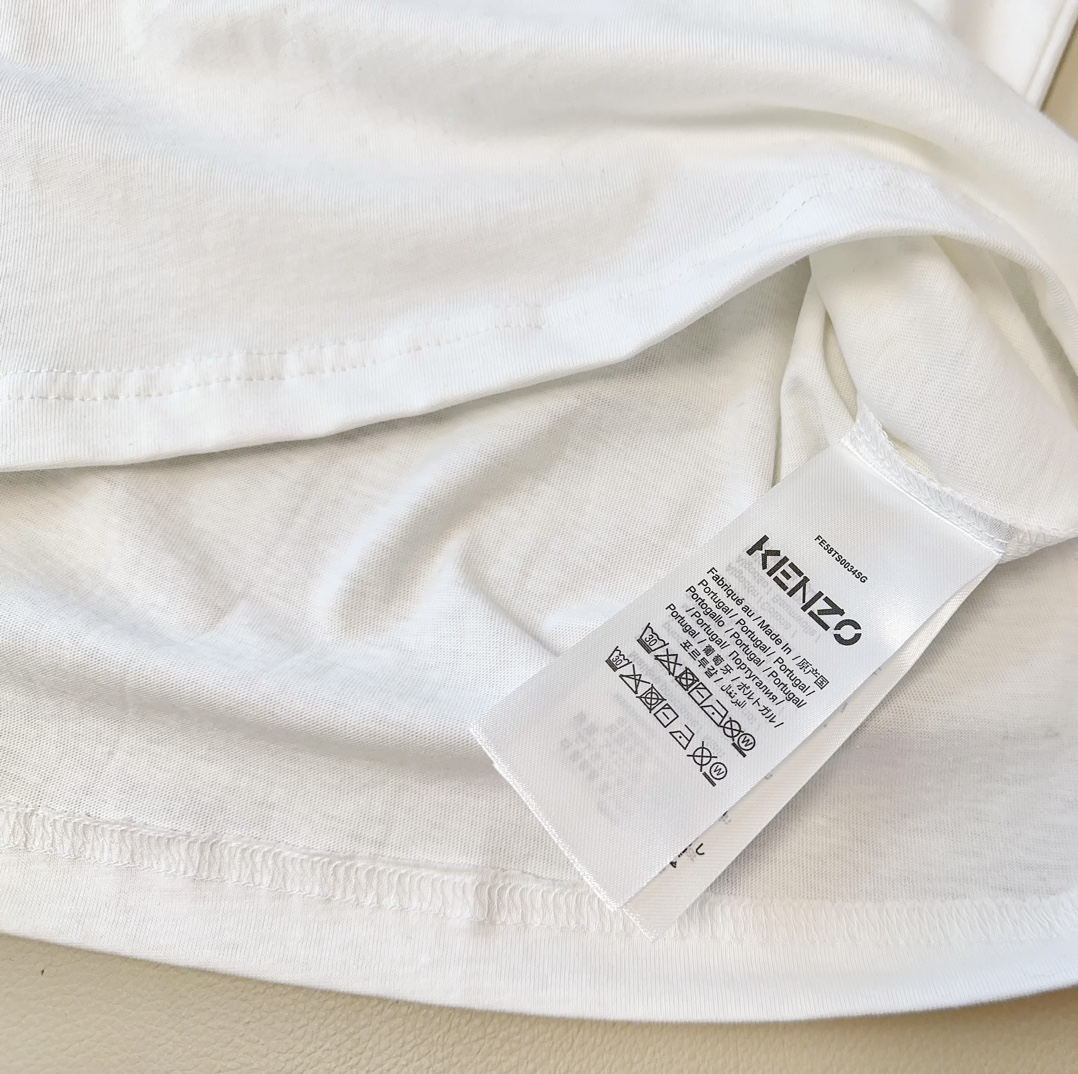 “High-End Women’s Clothes with Ken** Seashells Packaging and Custom Logo T-Shirt in Pure Cotton” - 图片 7