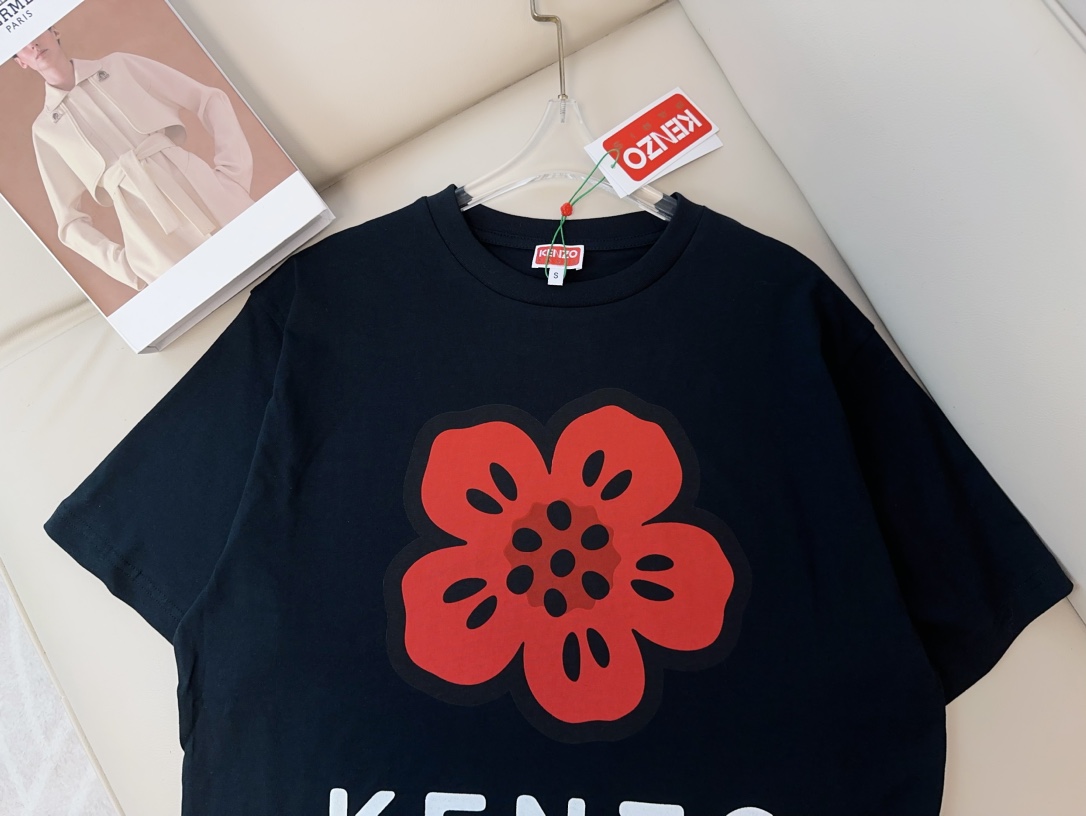 High-End Women’s Clothes with Ken** Seashells: Custom Logo T-Shirt, Pure Cotton, Top Quality. - 图片 4