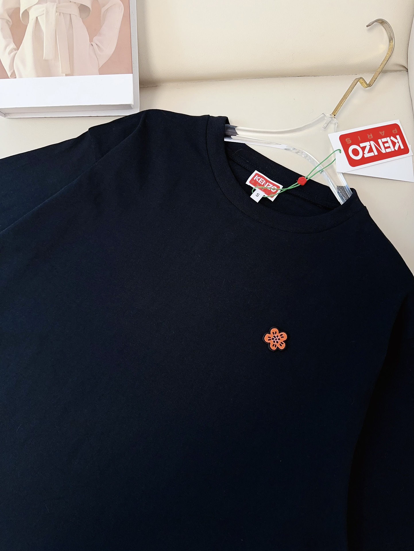 High-quality Women’s Clothes with KEN** Seagulls Logo: Customized Pure Cotton T-shirt. - 图片 4