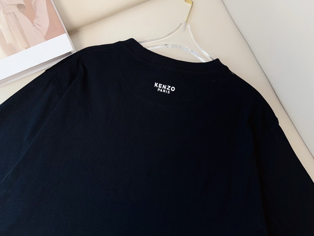 High-quality Women’s Clothes with KEN** Seagulls Logo: Customized Pure Cotton T-shirt. - 图片 6