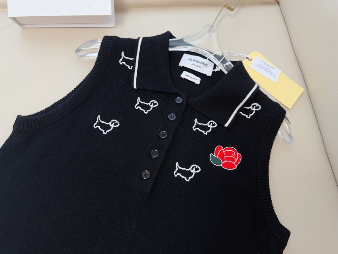 High-End Women’s Clothes with THOM B** Pussy Vest: Wool, Comfort, Quality, Craftsmanship - 图片 6