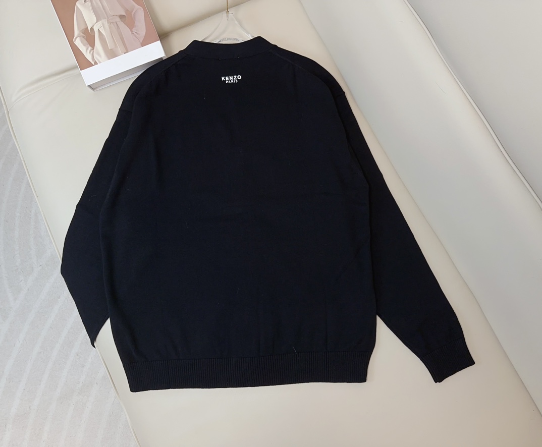 KEN*O Women’s Clothes: High Quality with Little Tiger-heads and Roses - 图片 2