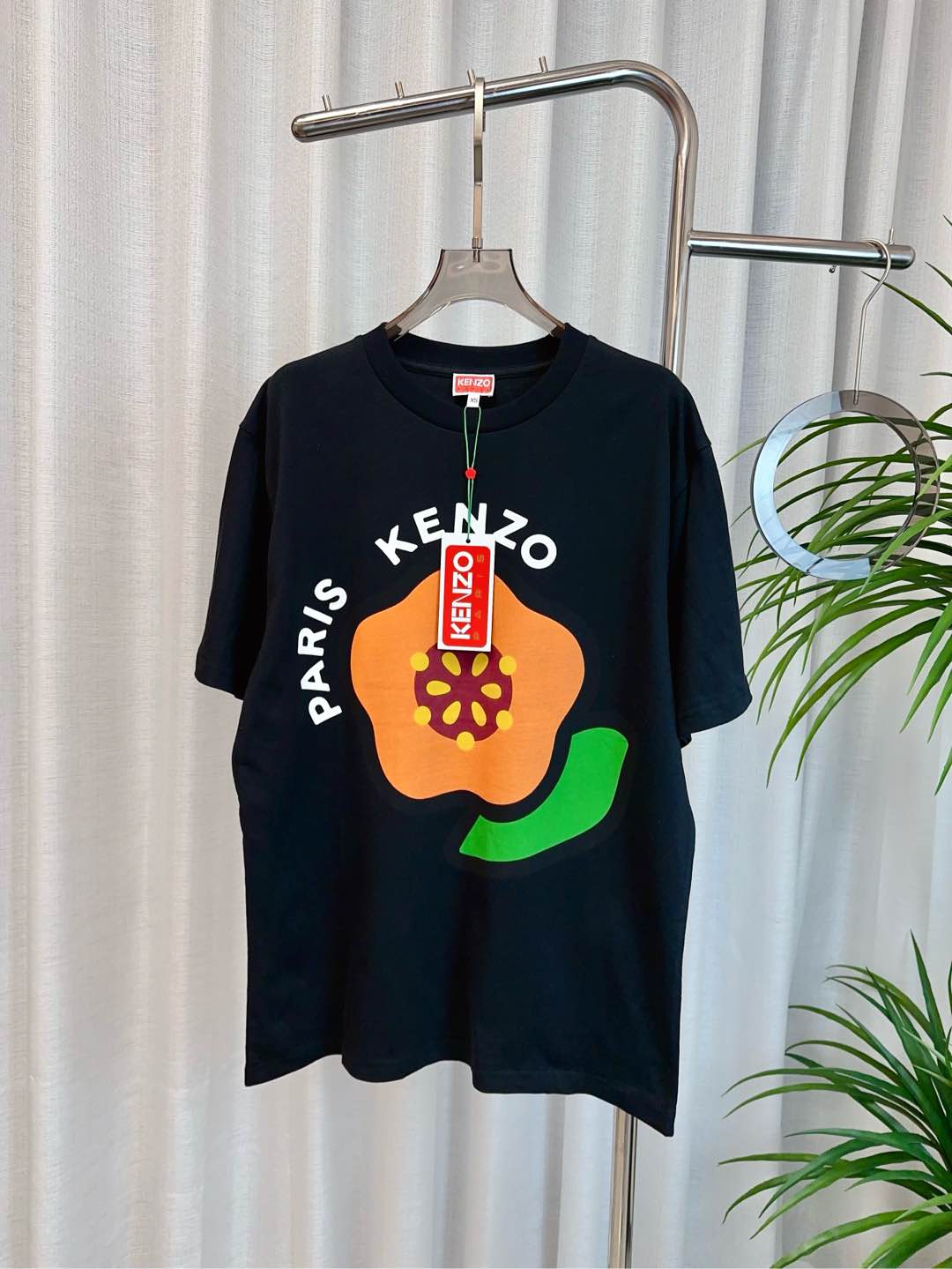 High-End Women’s Clothes with Seashell Packaging and Custom Logo T-Shirt in Pure Cotton - 图片 1