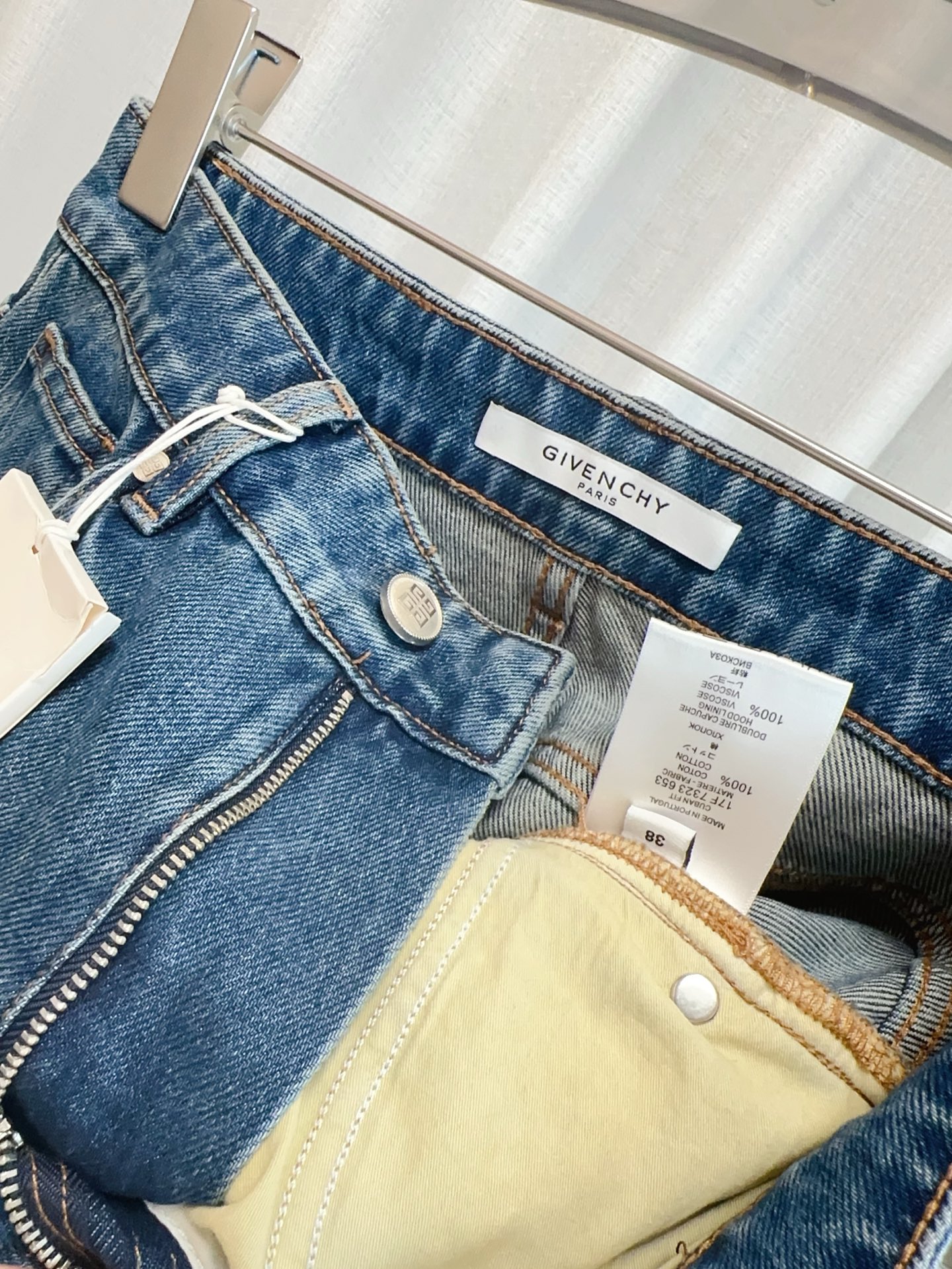 “High-Quality Women’s Suit with Custom-Made Jeans and Embroidered Logo Pocket” - 图片 8