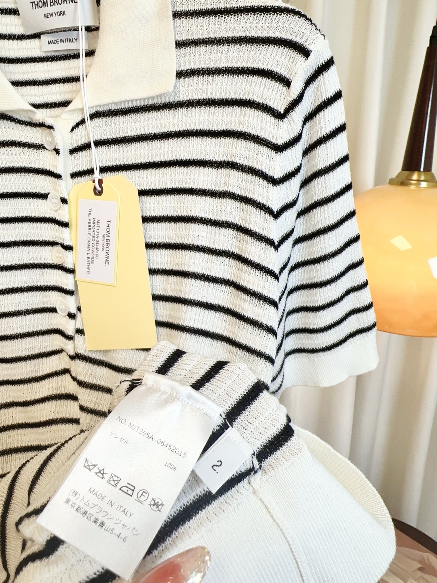 “THOM B** New School Custom Suit: Single-handed Female, Stripes, Collars, Twirl Fabric” - 图片 7