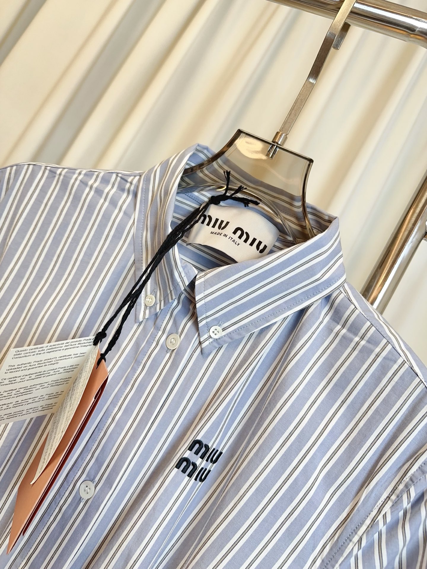 Striped Long Dress with Embroidered Logo & Elastic Waistband - College Style 8 i1748616288252 753 0 7