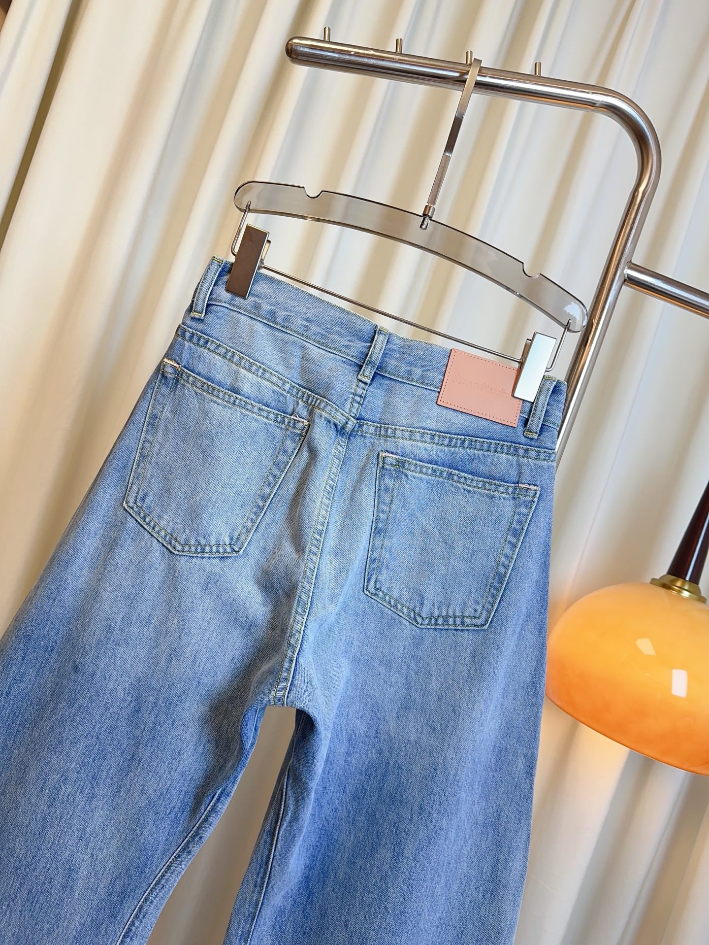 “High-Quality Women’s Suit: Water-Washed Jeans and Custom Cotton Pants” - 图片 5