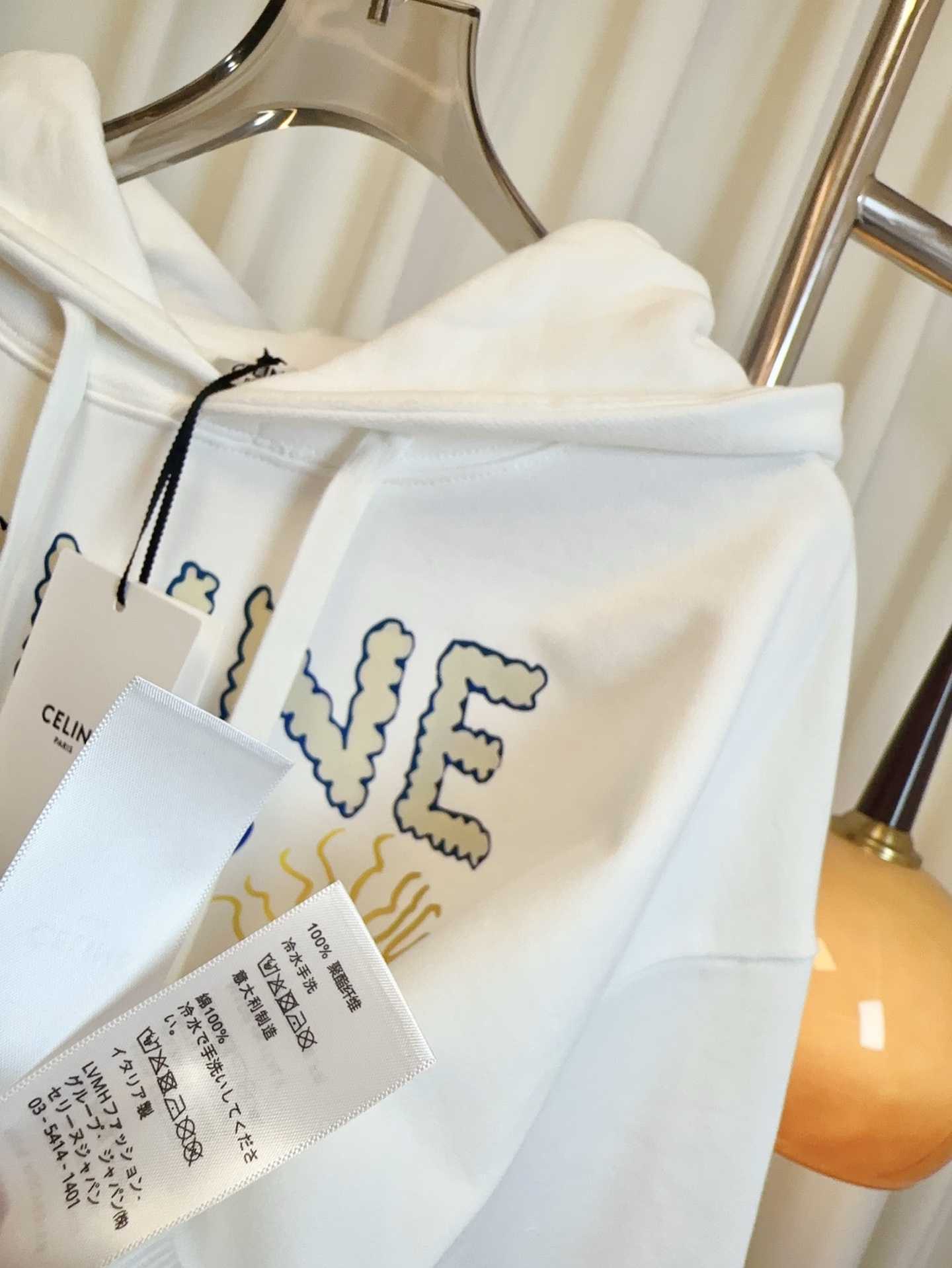 “High-Quality Custom-Made Women’s Clothing: Colored Stamped Romo and Hoodie in Pure Cotton” - 图片 8