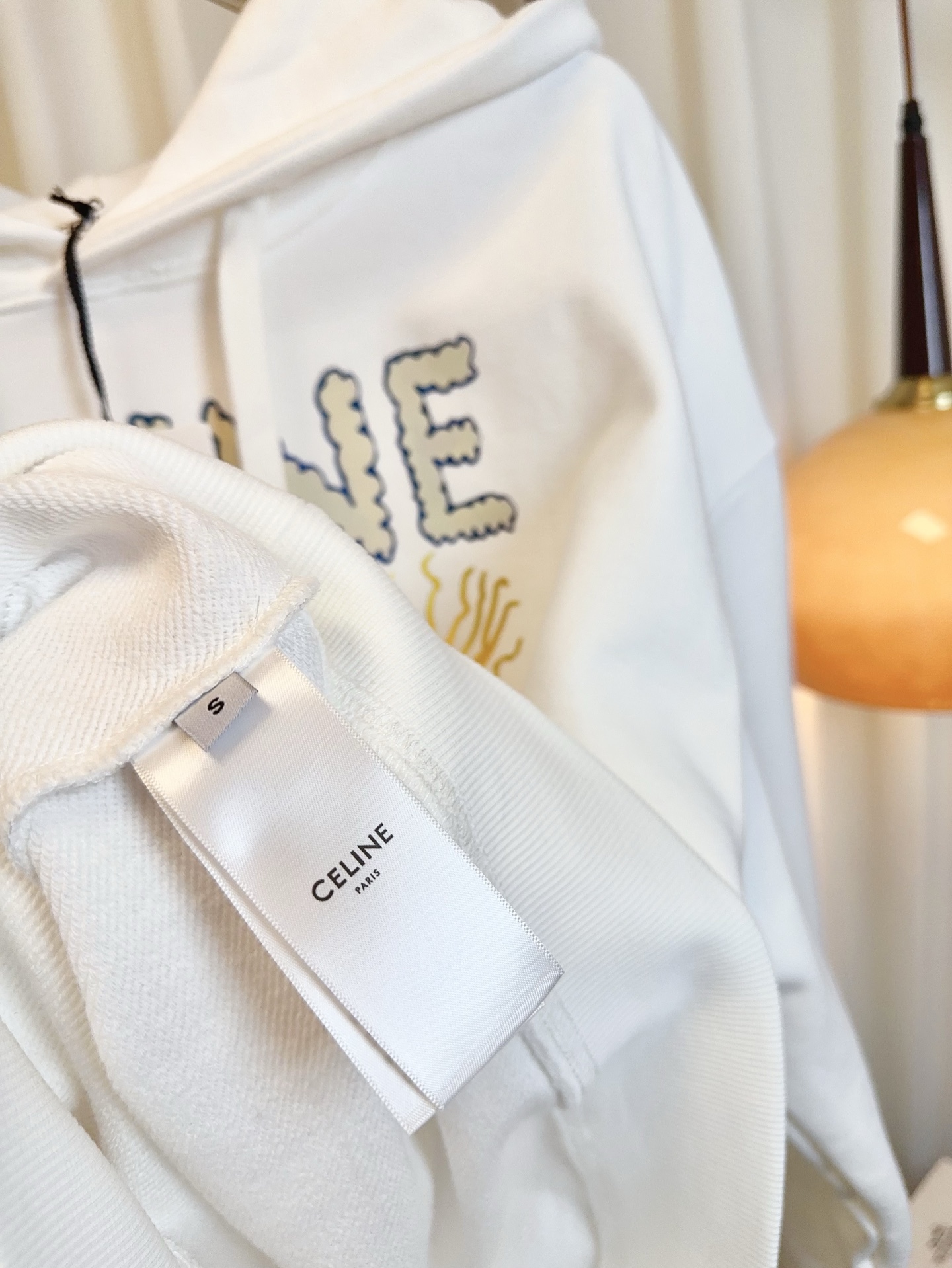 “High-Quality Custom-Made Women’s Clothing: Colored Stamped Romo and Hoodie in Pure Cotton” - 图片 7