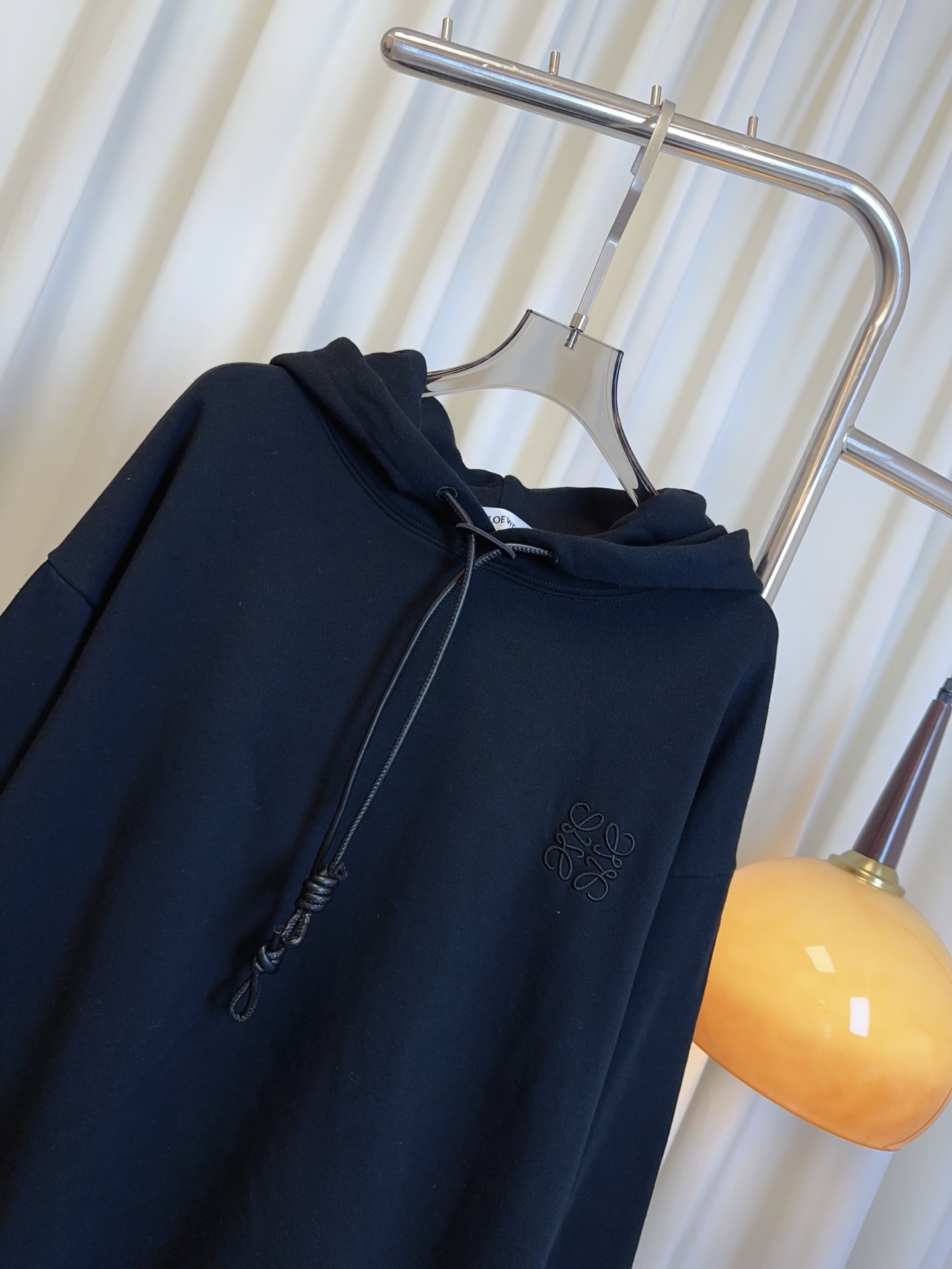 “New Embroidered Women’s Clothing: Coat, Hoodie, Pure Cotton Crunches, High Quality, Gray and Black, Small” - 图片 4