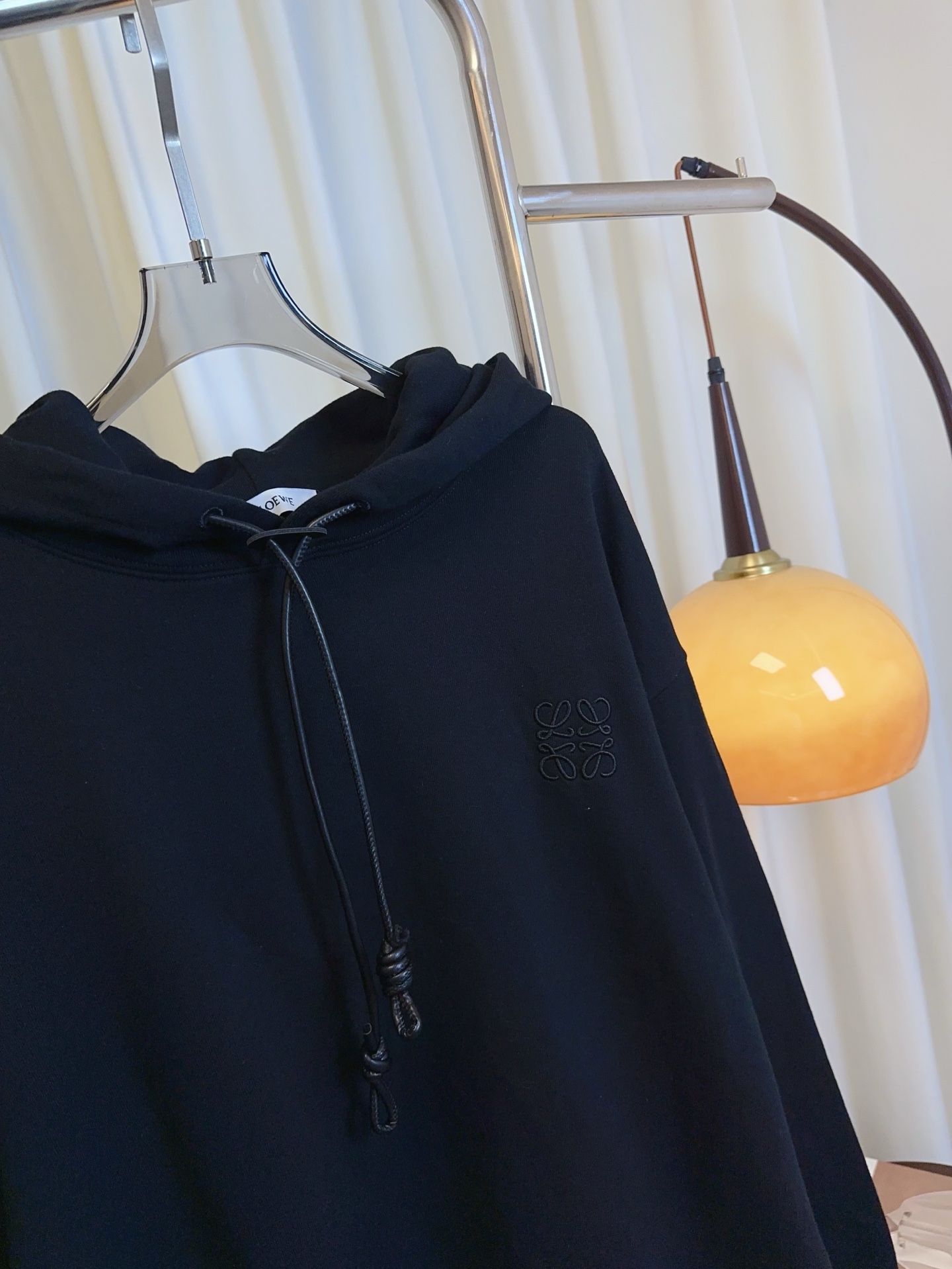 “New Embroidered Women’s Clothing: Coat, Hoodie, Pure Cotton Crunches, High Quality, Gray and Black, Small” - 图片 6