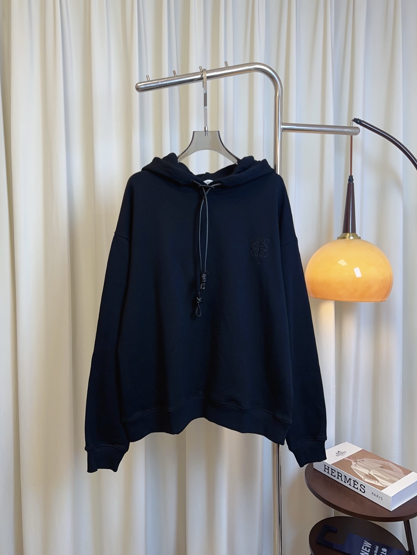“New Embroidered Women’s Clothing: Coat, Hoodie, Pure Cotton Crunches, High Quality, Gray and Black, Small” - 图片 1