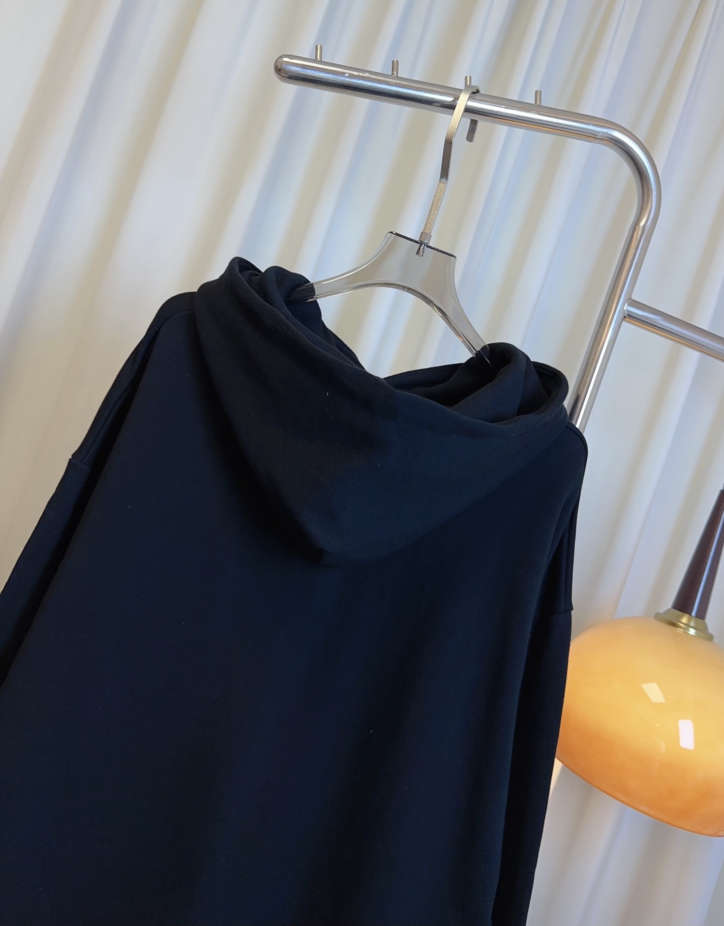 “New Embroidered Women’s Clothing: Coat, Hoodie, Pure Cotton Crunches, High Quality, Gray and Black, Small” - 图片 5