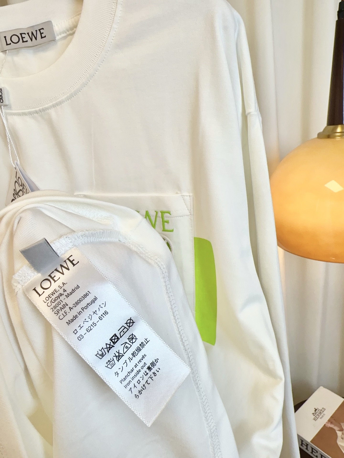 “LO** Women’s Suit with Air Embroidery Badge Pocket in Khaki Pure Cotton Fabric” - 图片 6