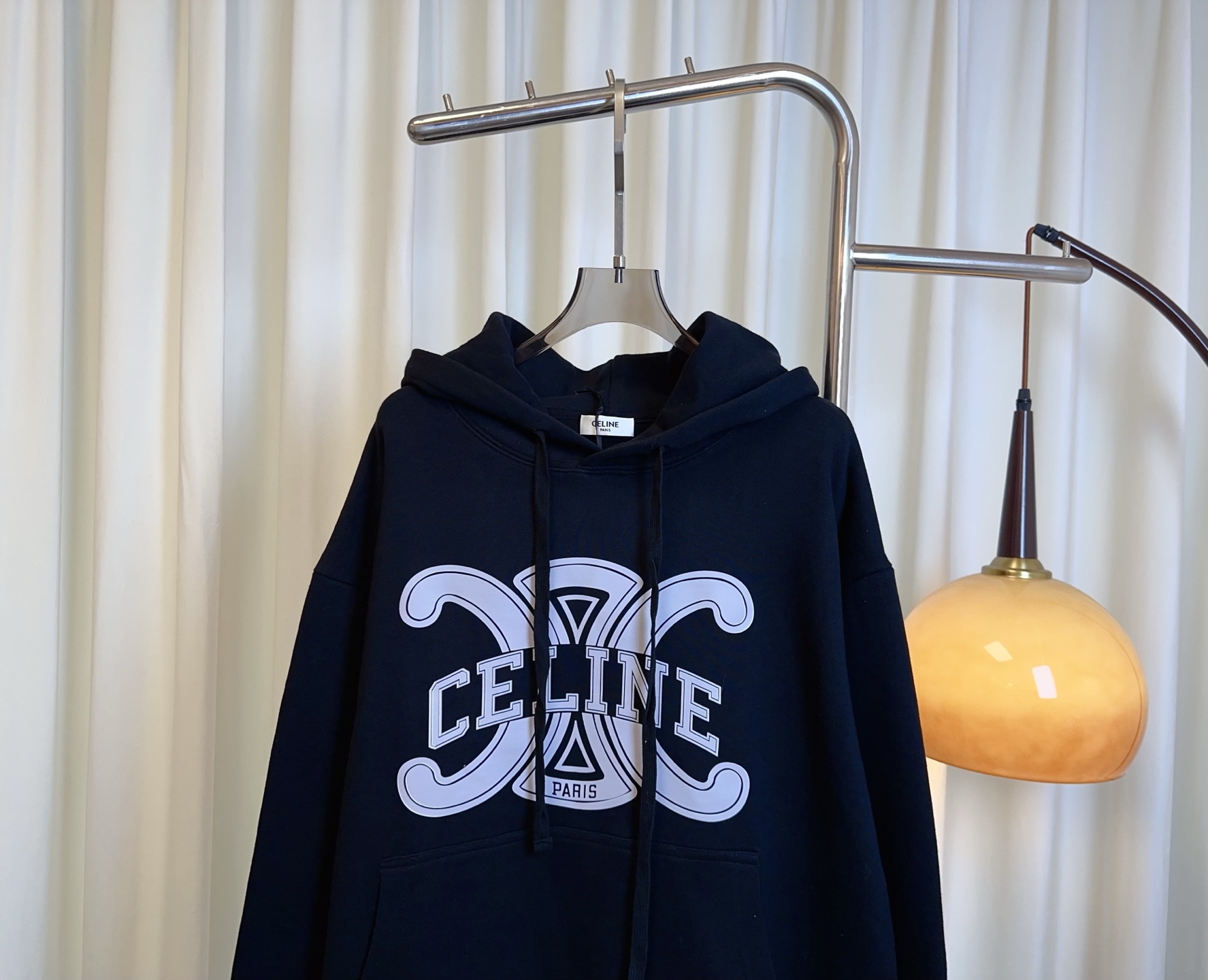 “High-Quality Custom Cotton Women’s Coat and Hoodie in Cream Fabric with Embossed Design for Fashionable Men and Women” - 图片 3