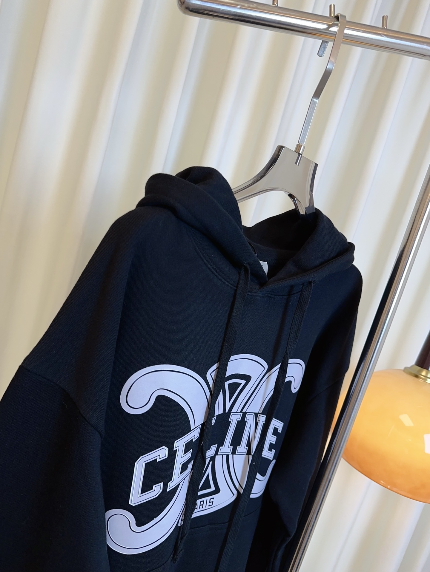 “High-Quality Custom Cotton Women’s Coat and Hoodie in Cream Fabric with Embossed Design for Fashionable Men and Women” - 图片 7