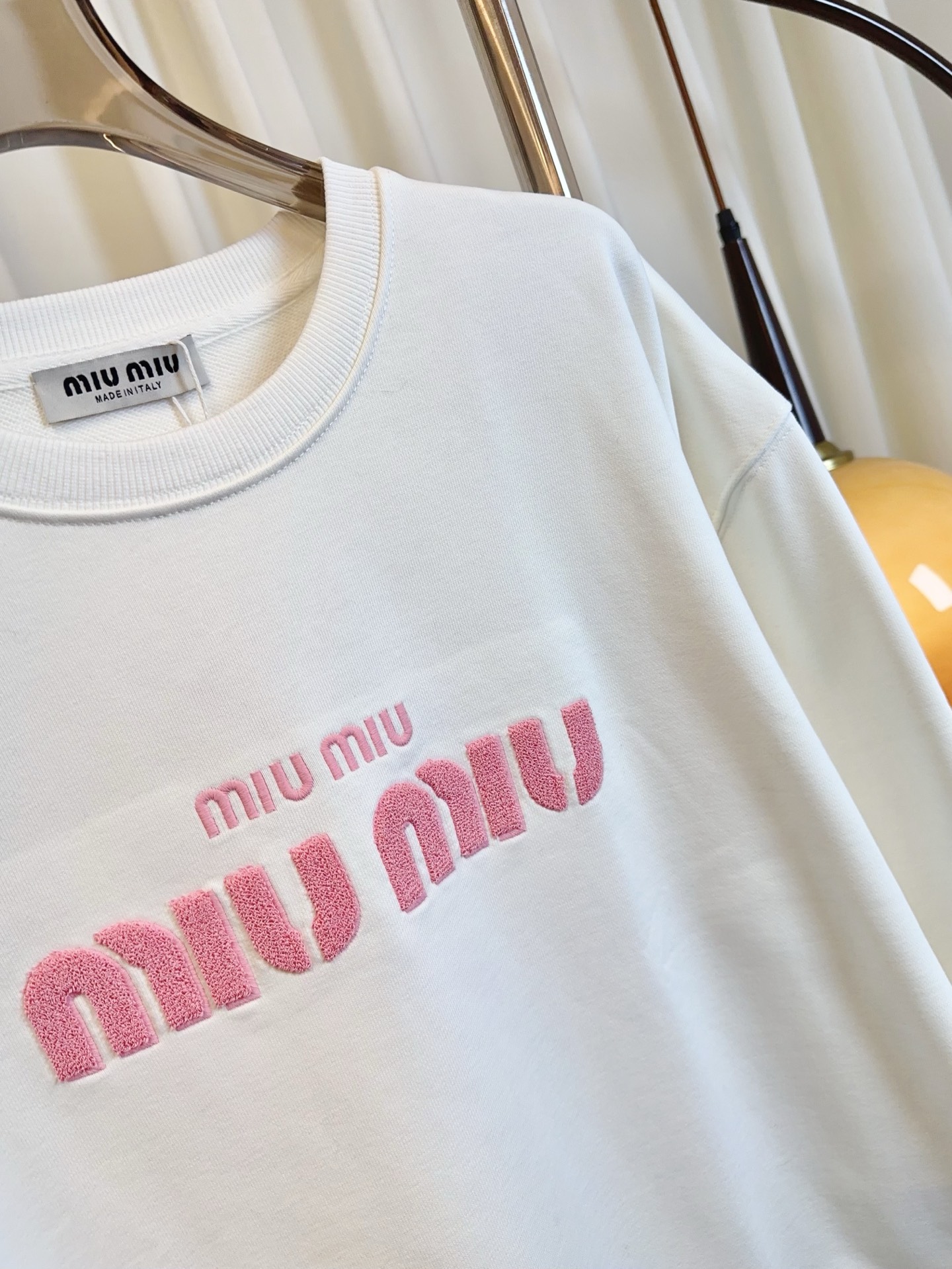 “High-Quality Custom-Made Cotton Sweater with Embroidered Logo for Men and Women” - 图片 7