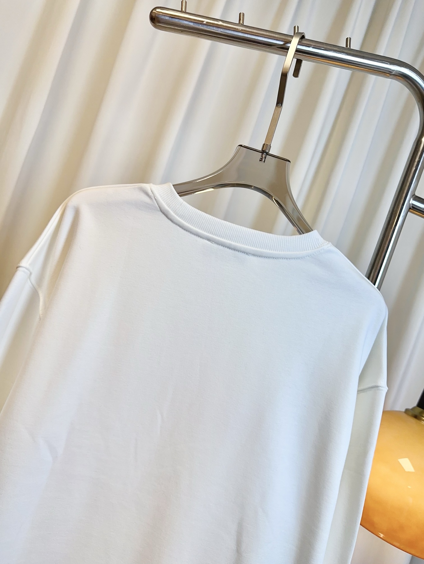 “High-Quality Custom-Made Cotton Sweater with Embroidered Logo for Men and Women” - 图片 5