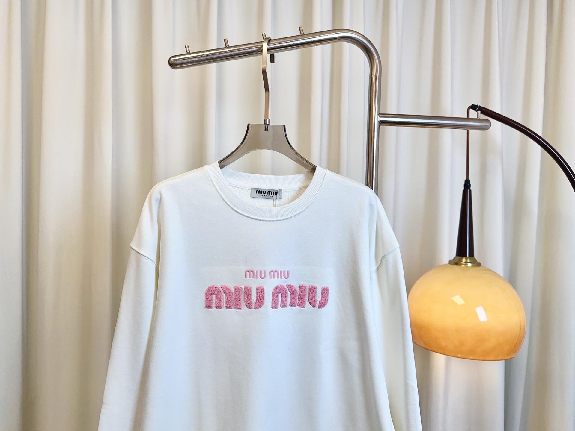 “High-Quality Custom-Made Cotton Sweater with Embroidered Logo for Men and Women” - 图片 3