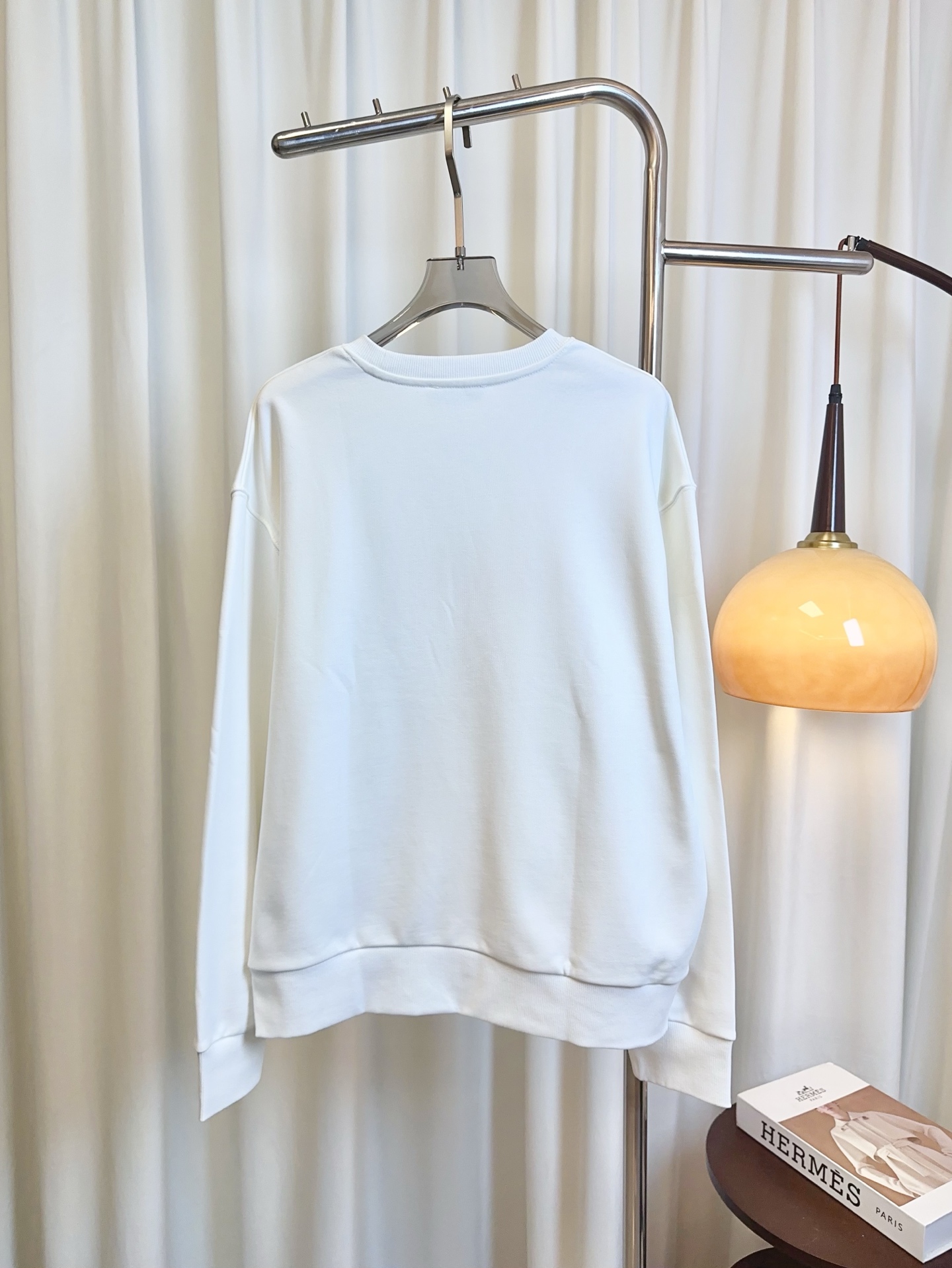 “High-Quality Custom-Made Cotton Sweater with Embroidered Logo for Men and Women” - 图片 2