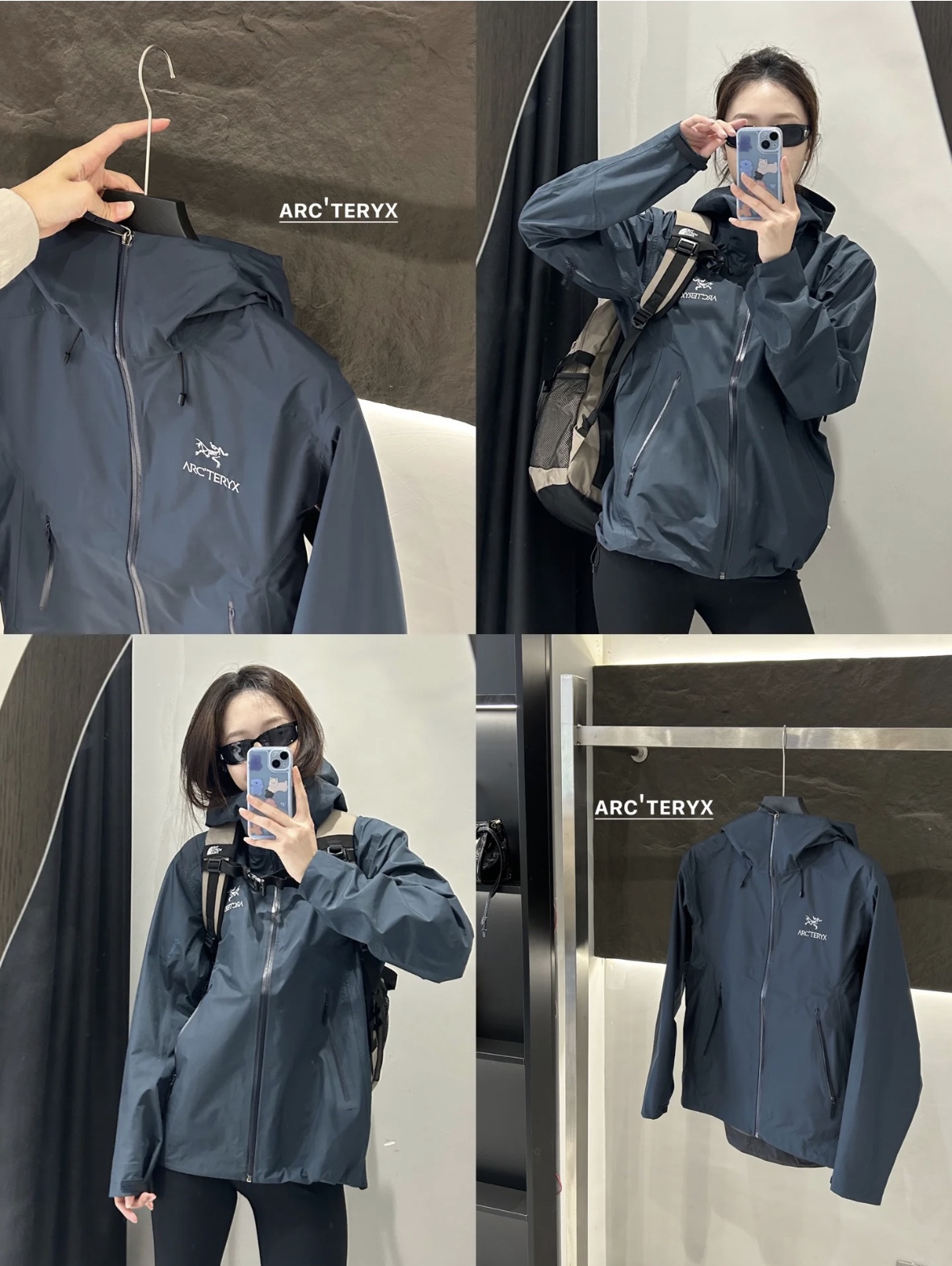 Arcteryx Clothing Coats & Jackets Black Blue Green Grey Pink Purple Red Yellow Splicing Men Vintage