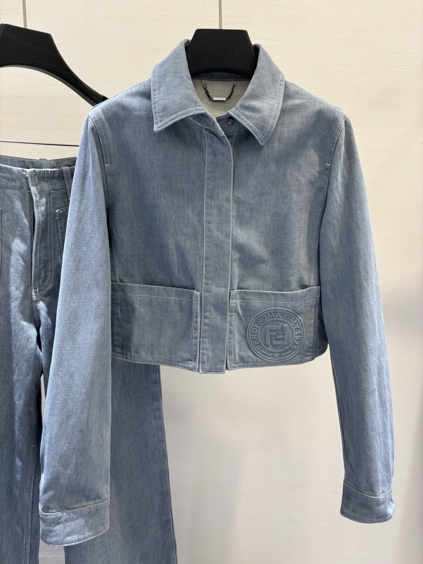 Fendi 2025 New Denim Series 3-Piece Set - Classic Style, Custom Fabric 2 i1748415235967 4782 0 0