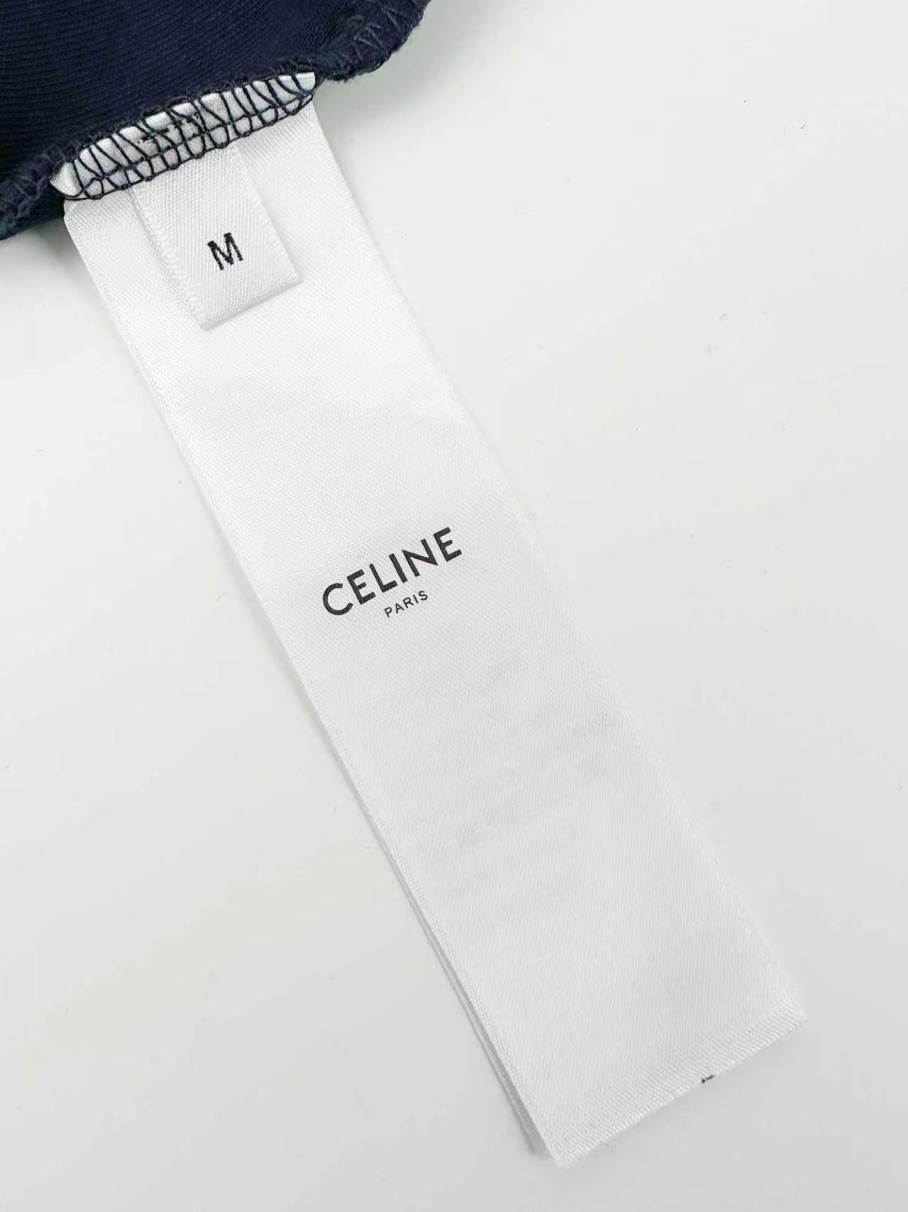 Celine Celine 标识刺绣短袖
