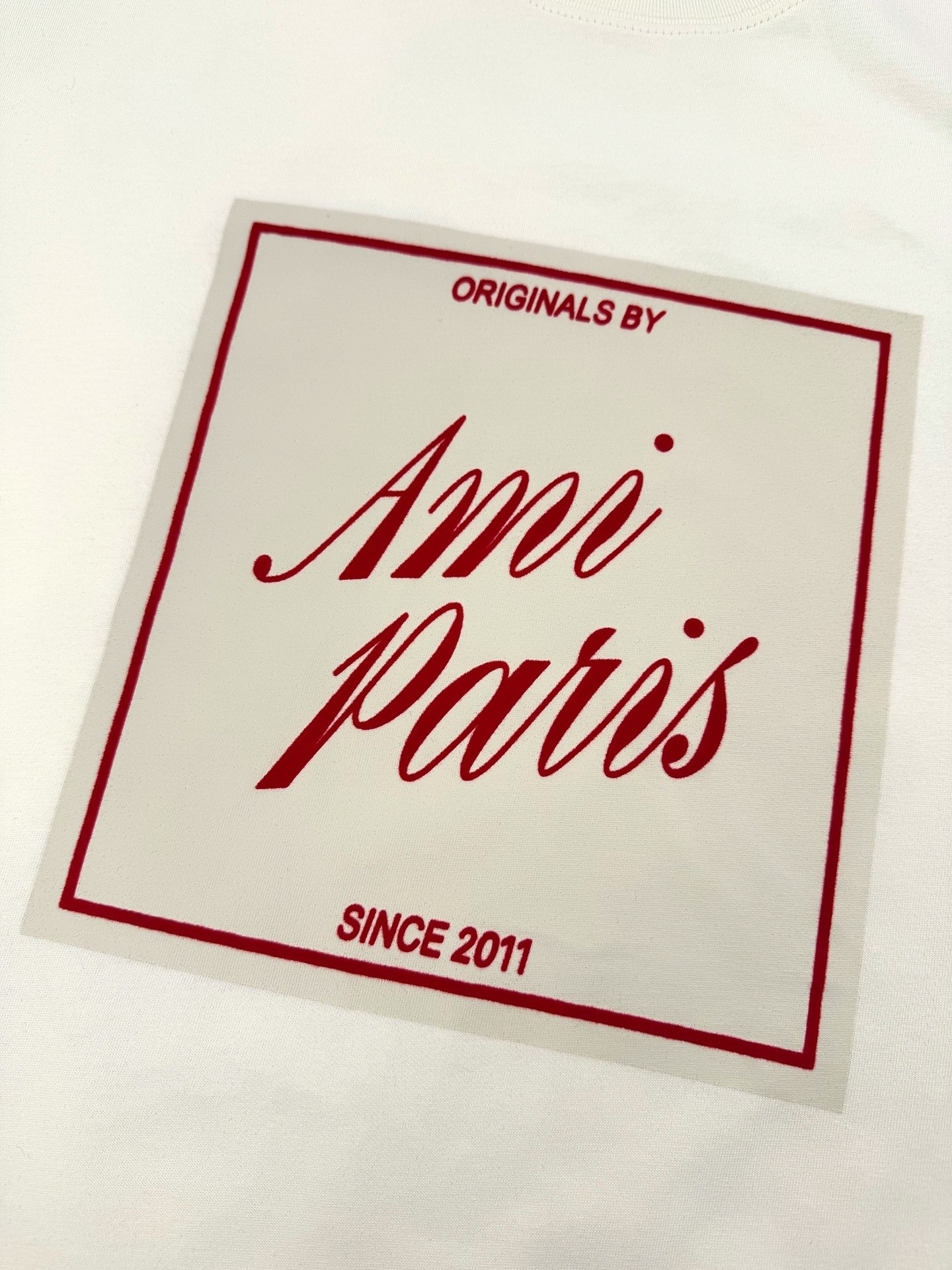 Ami Paris Ami Paris 印花短袖