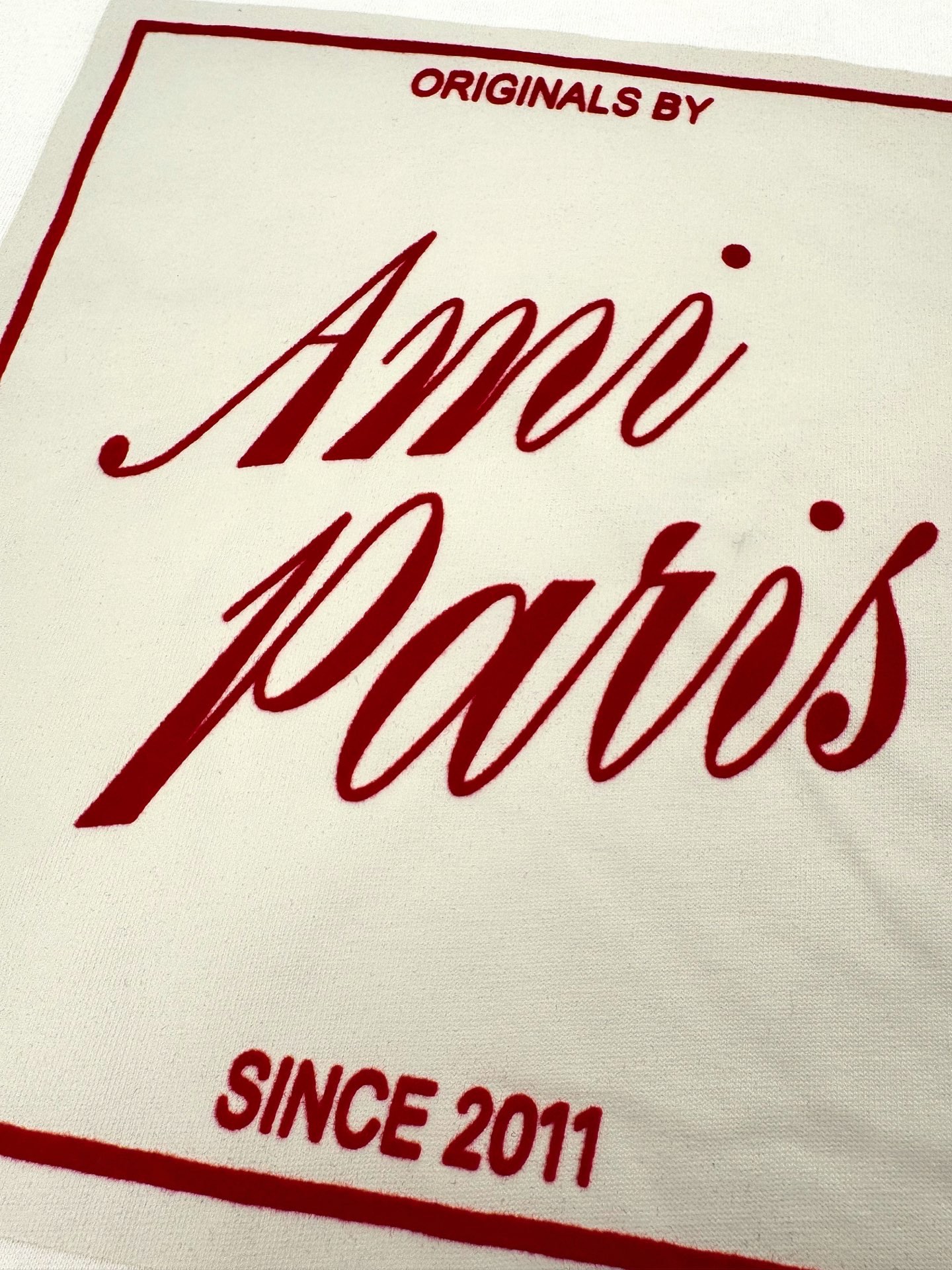 Ami Paris Ami Paris 印花短袖