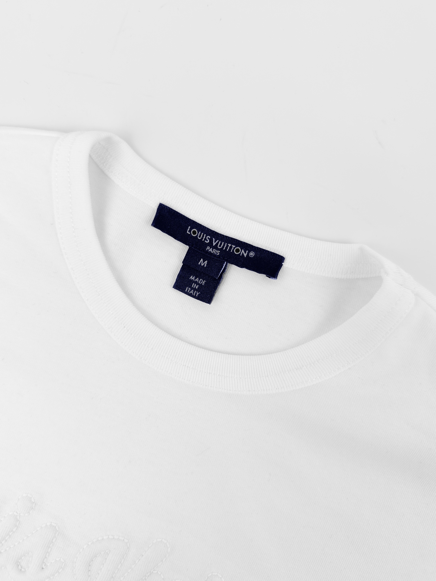 Louis Vuitton LOUIS VUITTON 标识刺绣短袖