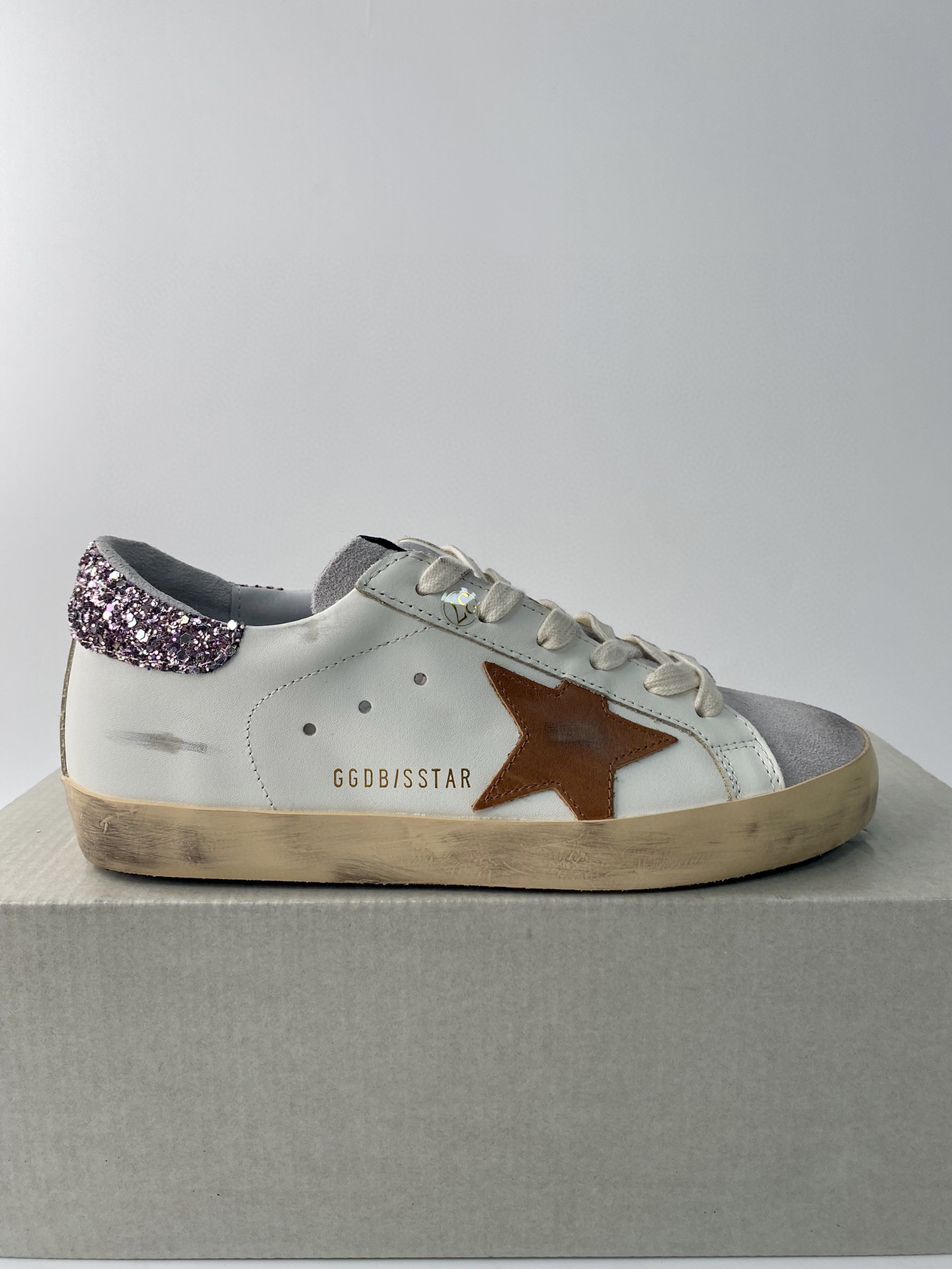 Golden Goose Skateboard Shoes Gold Pink Yellow Women Men Cowhide Spring Collection