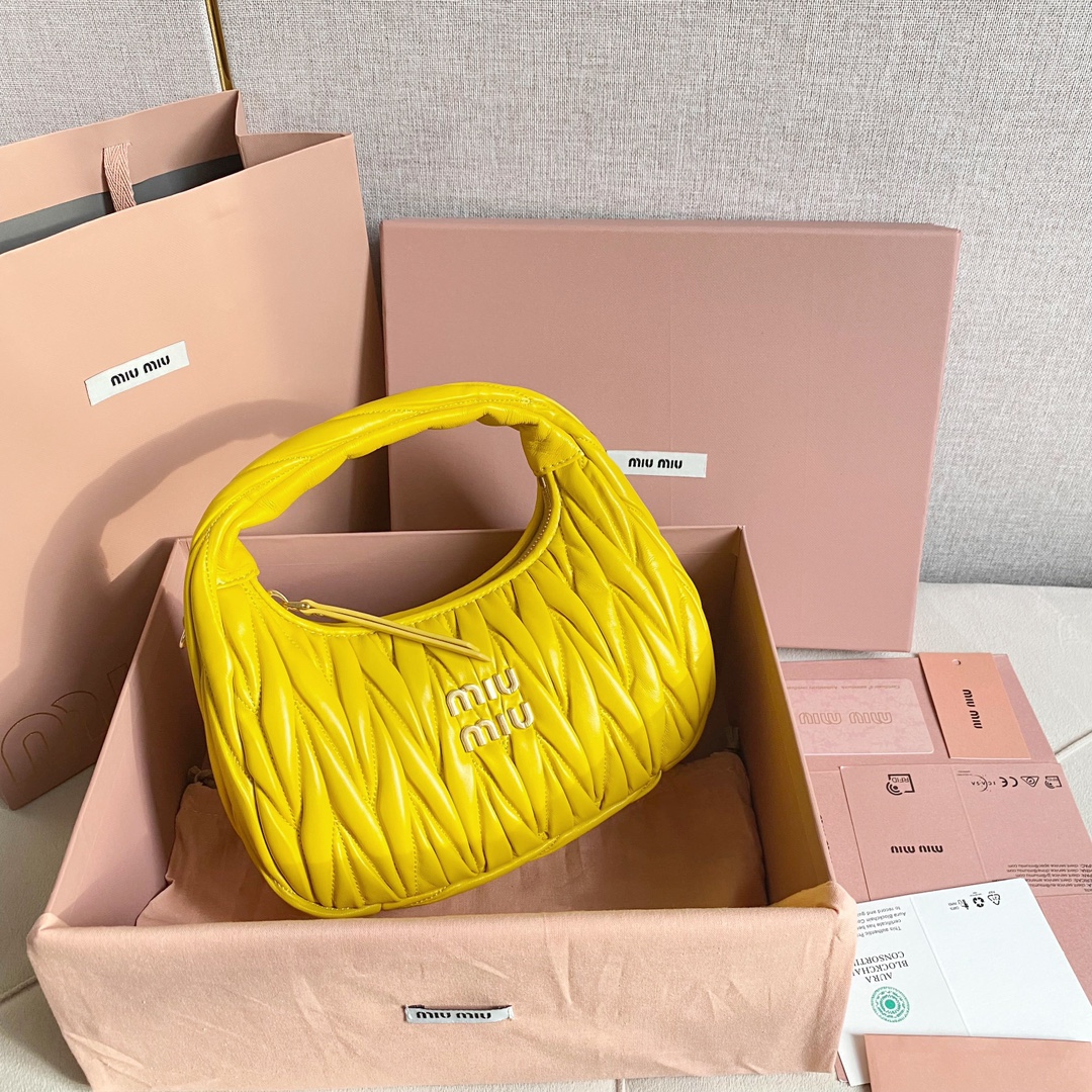 NO:205082,5BC (yellow) More details, MIUMIU, miumiu198609095BC（黄色） 更多细节图,MIUMIU,miumiu,Bag