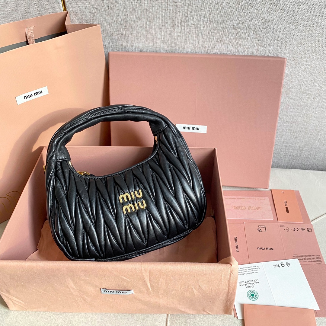 NO:205093,5BC (Black) More details, MIUMIU, miumiu198609095BC（黑色） 更多细节图,MIUMIU,miumiu,Bag