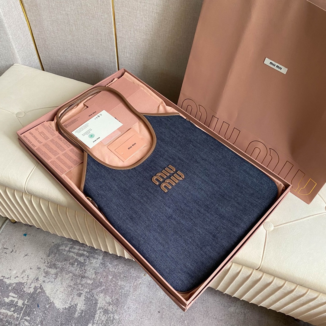 NO:204342,5BG231 (denim) More details, MIUMIU, miumiu198609095BG231（牛仔布） 更多细节图,MIUMIU,miumiu,Bag