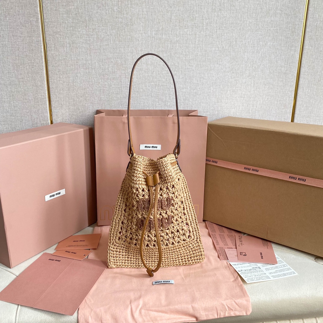 Givenchy 5ND016新品福袋编织包 订制日本进口拉菲草 非市面普通PP草 材质与 无差异