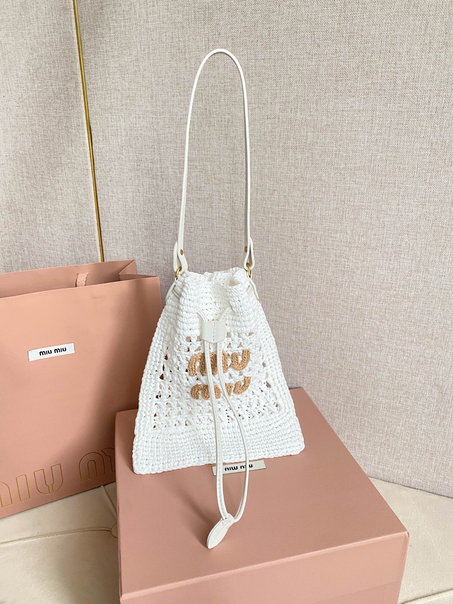Givenchy 5ND016新品福袋编织包 订制日本进口拉菲草 非市面普通PP草 材质与 无差异