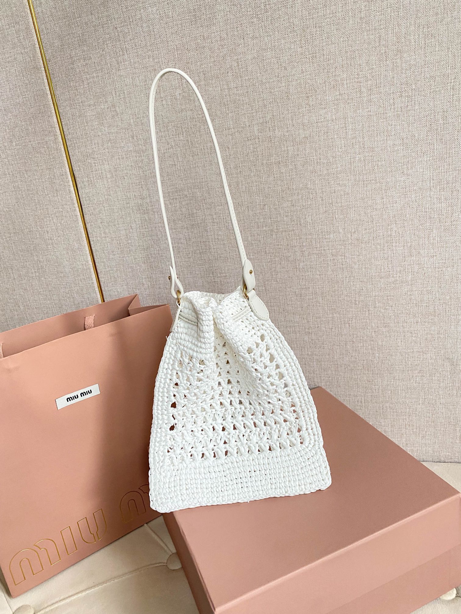 Givenchy 5ND016新品福袋编织包 订制日本进口拉菲草 非市面普通PP草 材质与 无差异