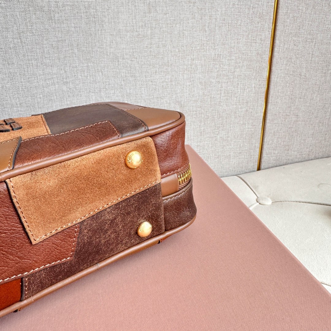 Miu Miu 5BB147Miu新品拼接保龄球