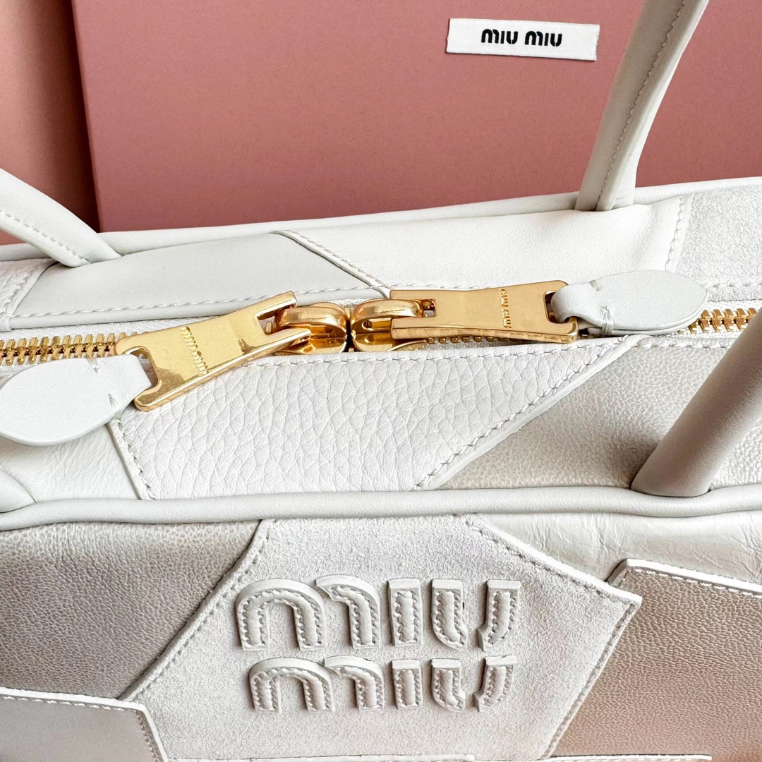 Miu Miu 5BB147Miu新品拼接保龄球