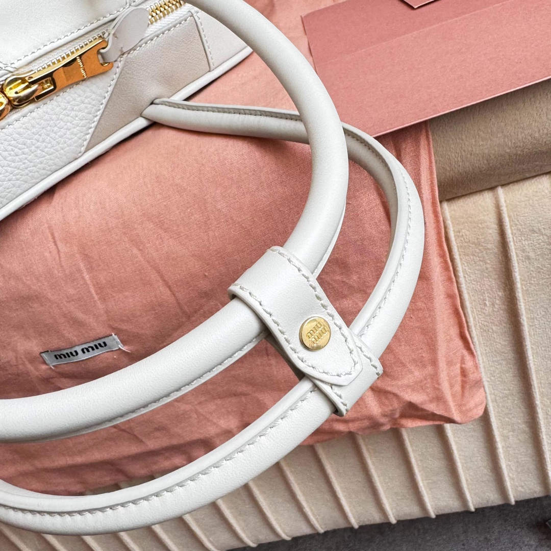 Miu Miu 5BB147Miu新品拼接保龄球