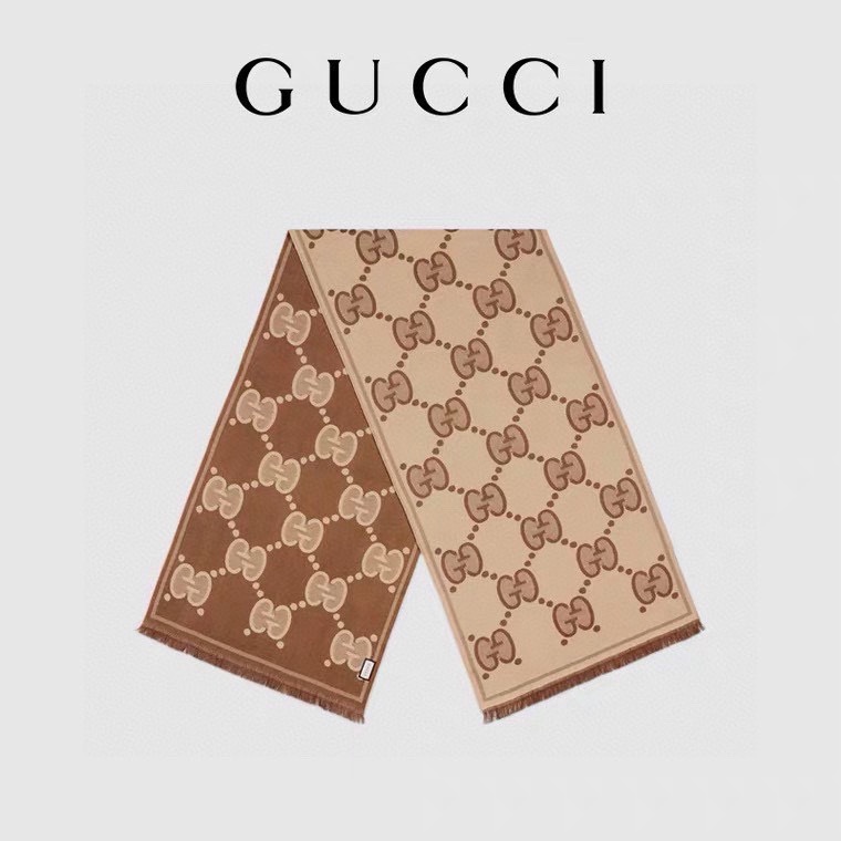 Repliki kupują specjalne
 Gucci Szary Unisex Jedwabny Wełna