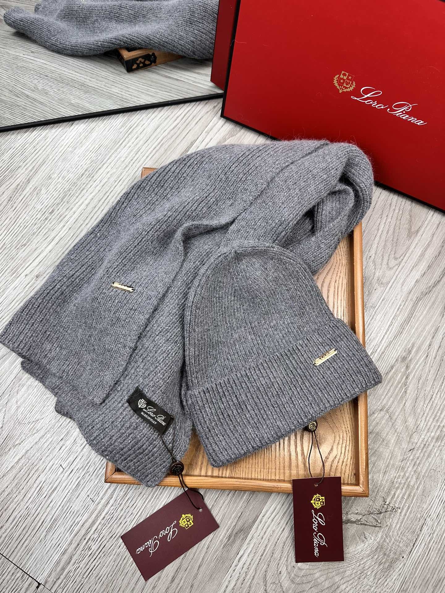 🌹。LP。【两件套-羊毛套装帽子】经典套装帽子!帽子➕围巾!70%羊毛+30%兔毛。暖暖哒超级舒服~冬日