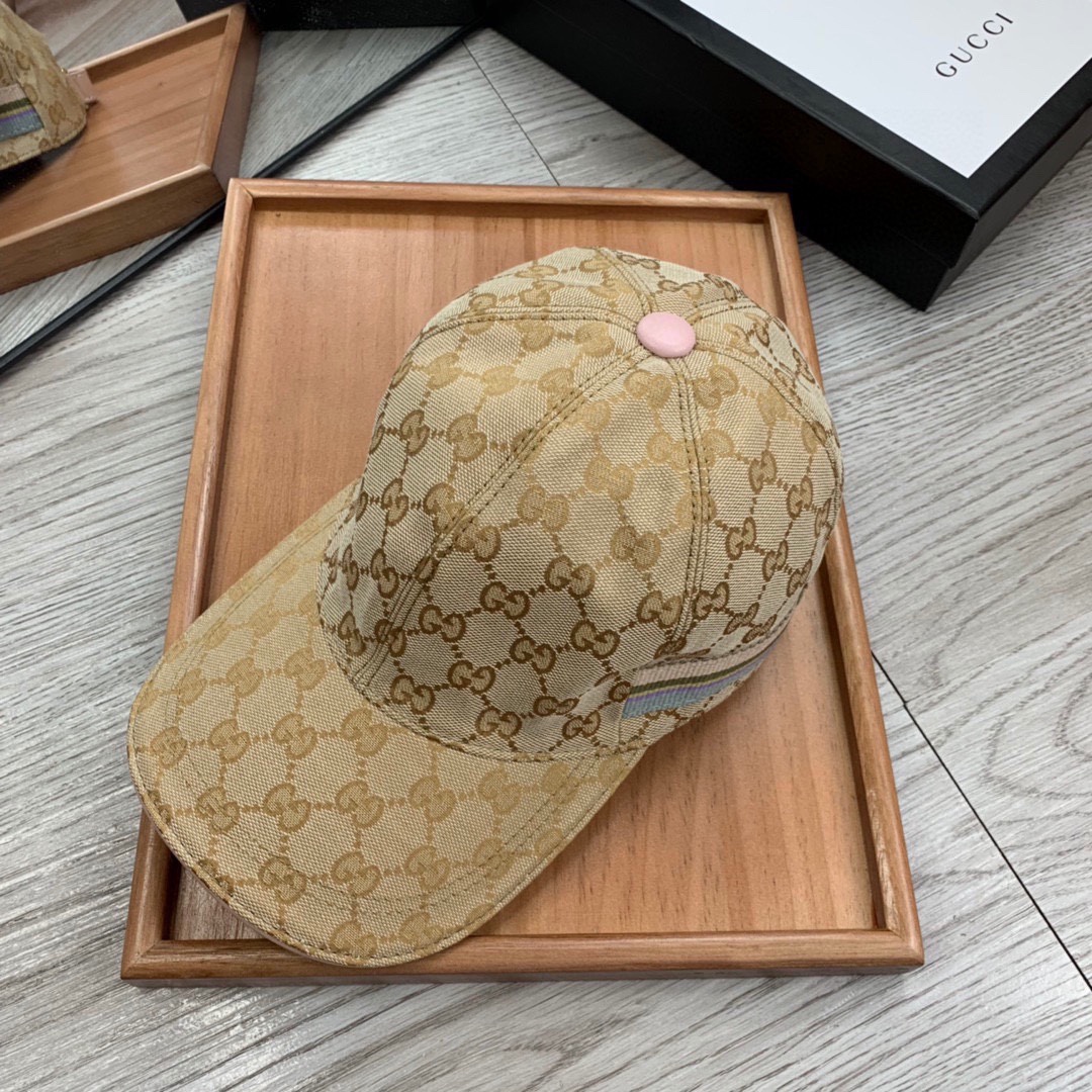High-End Monochrome Leather Hats with Oxford Material and Special Details - 图片 2