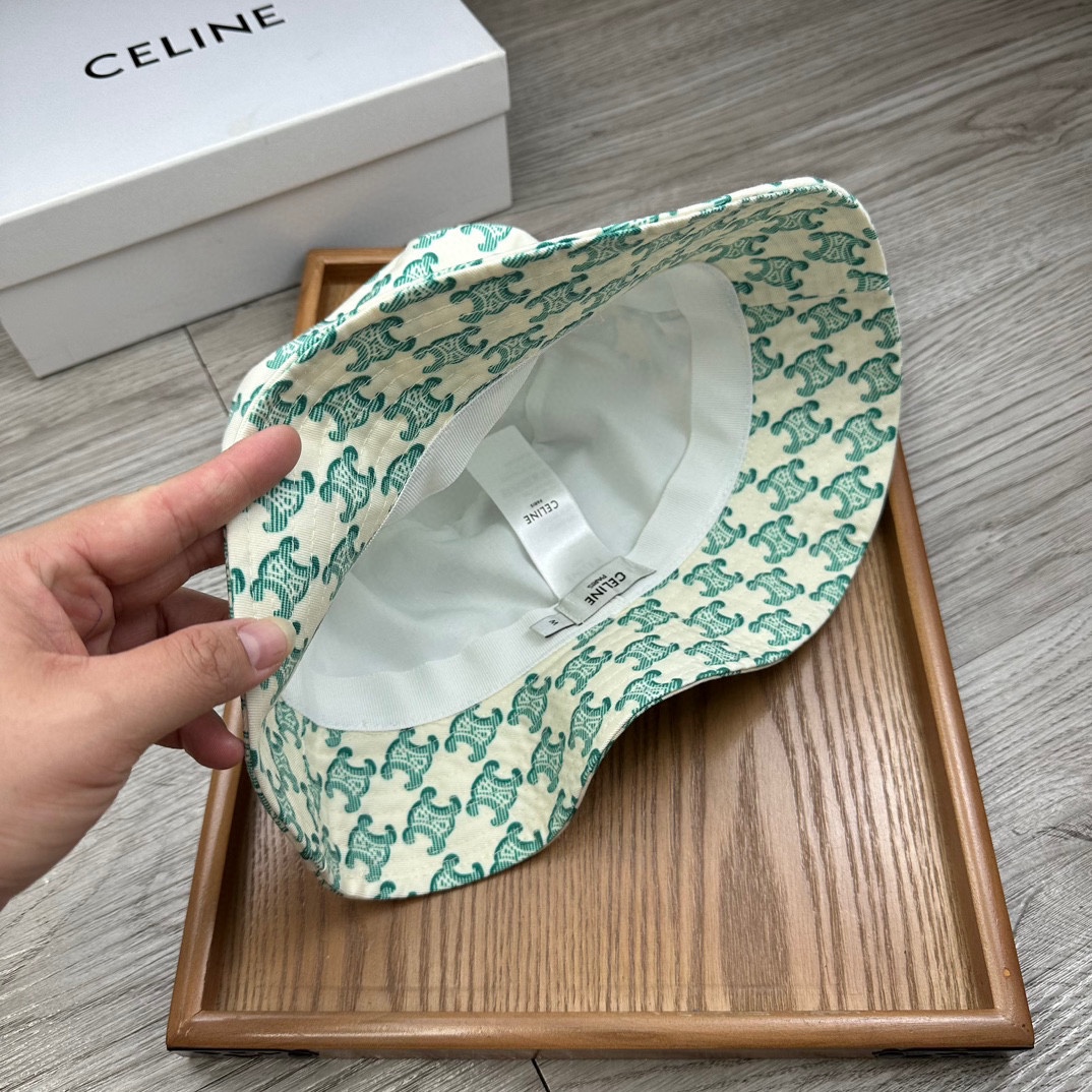 。赛琳。印花渔夫！【配防尘袋】高端舒适！高端材质！！今年帽子第一流行趋势绝对是渔夫帽！今年的渔夫帽满目玲