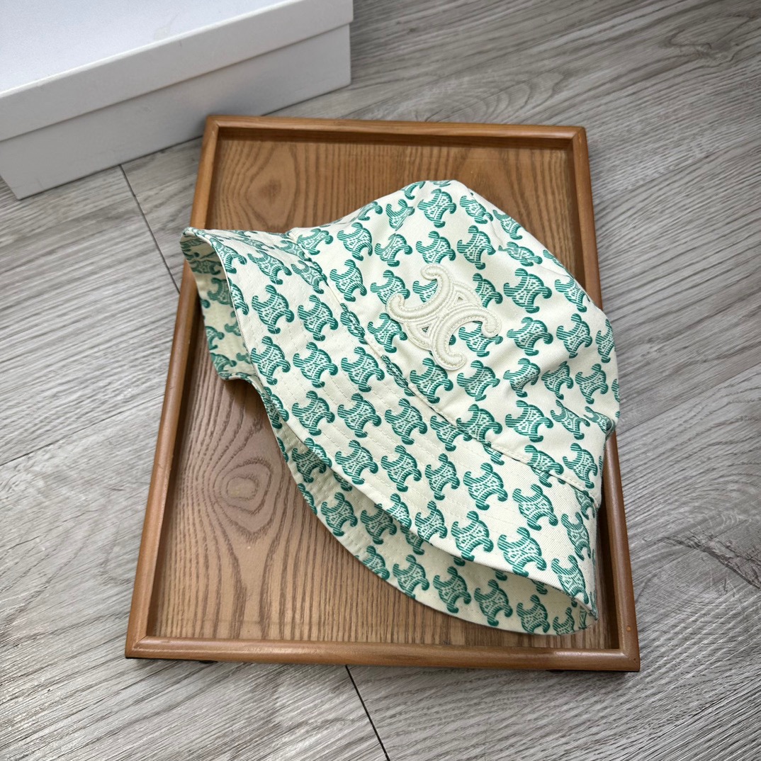 。赛琳。印花渔夫！【配防尘袋】高端舒适！高端材质！！今年帽子第一流行趋势绝对是渔夫帽！今年的渔夫帽满目玲