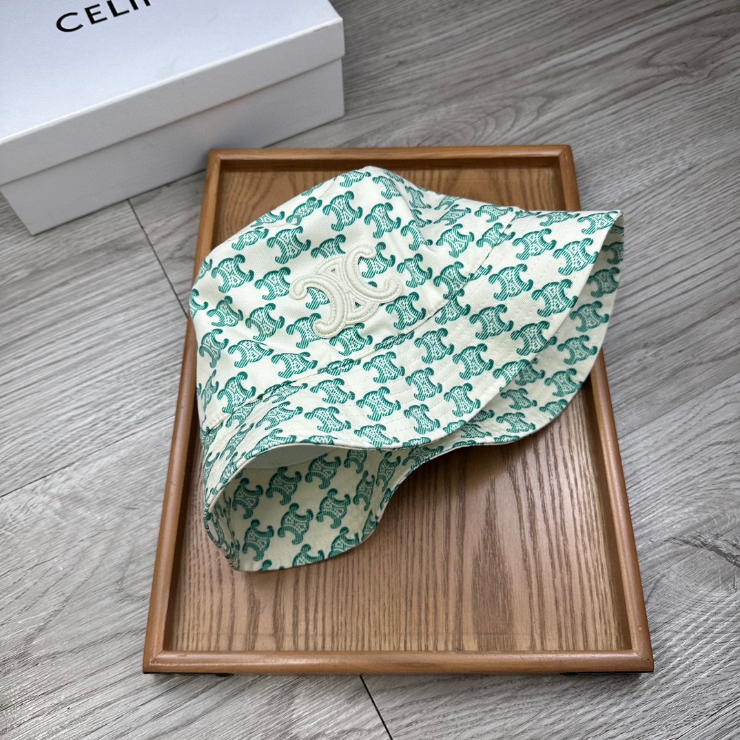 。赛琳。印花渔夫！【配防尘袋】高端舒适！高端材质！！今年帽子第一流行趋势绝对是渔夫帽！今年的渔夫帽满目玲