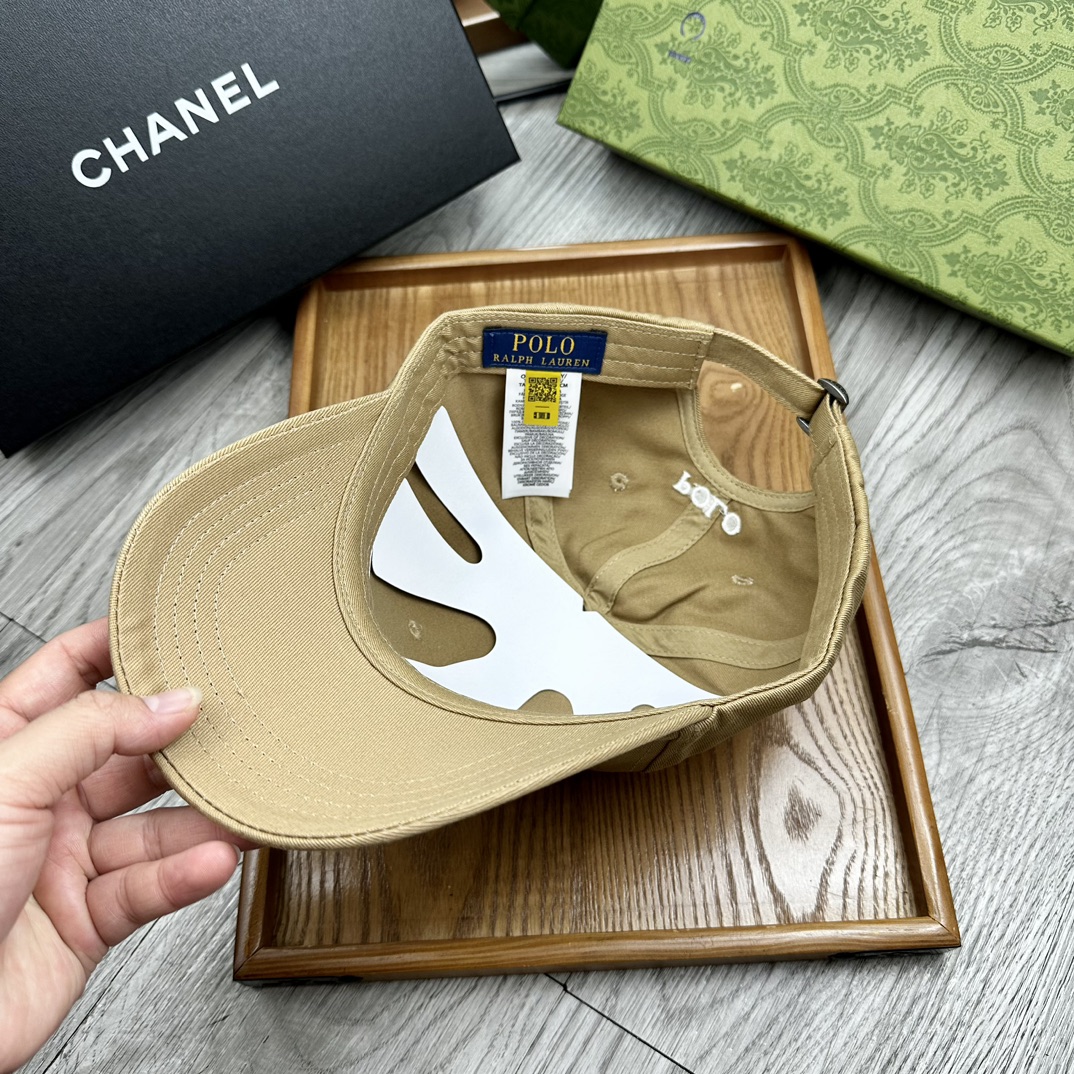 。Polo。原版11拼接包边纯棉刺绣小标鸭舌帽。【配防尘袋】细节决定品质！灰常厚实！非市面上那种薄布，软