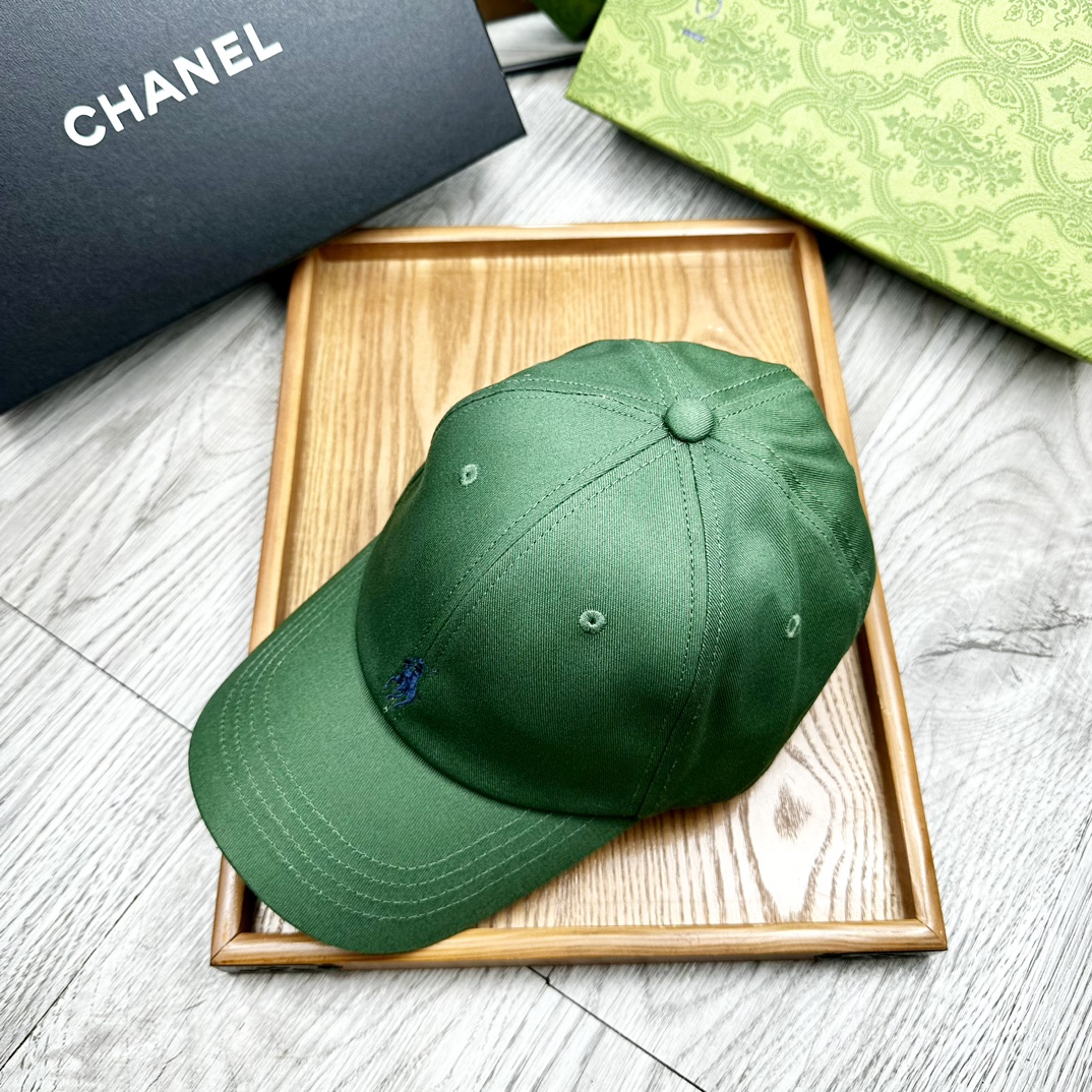 。Polo。原版11拼接包边纯棉刺绣小标鸭舌帽。【配防尘袋】细节决定品质！灰常厚实！非市面上那种薄布，软