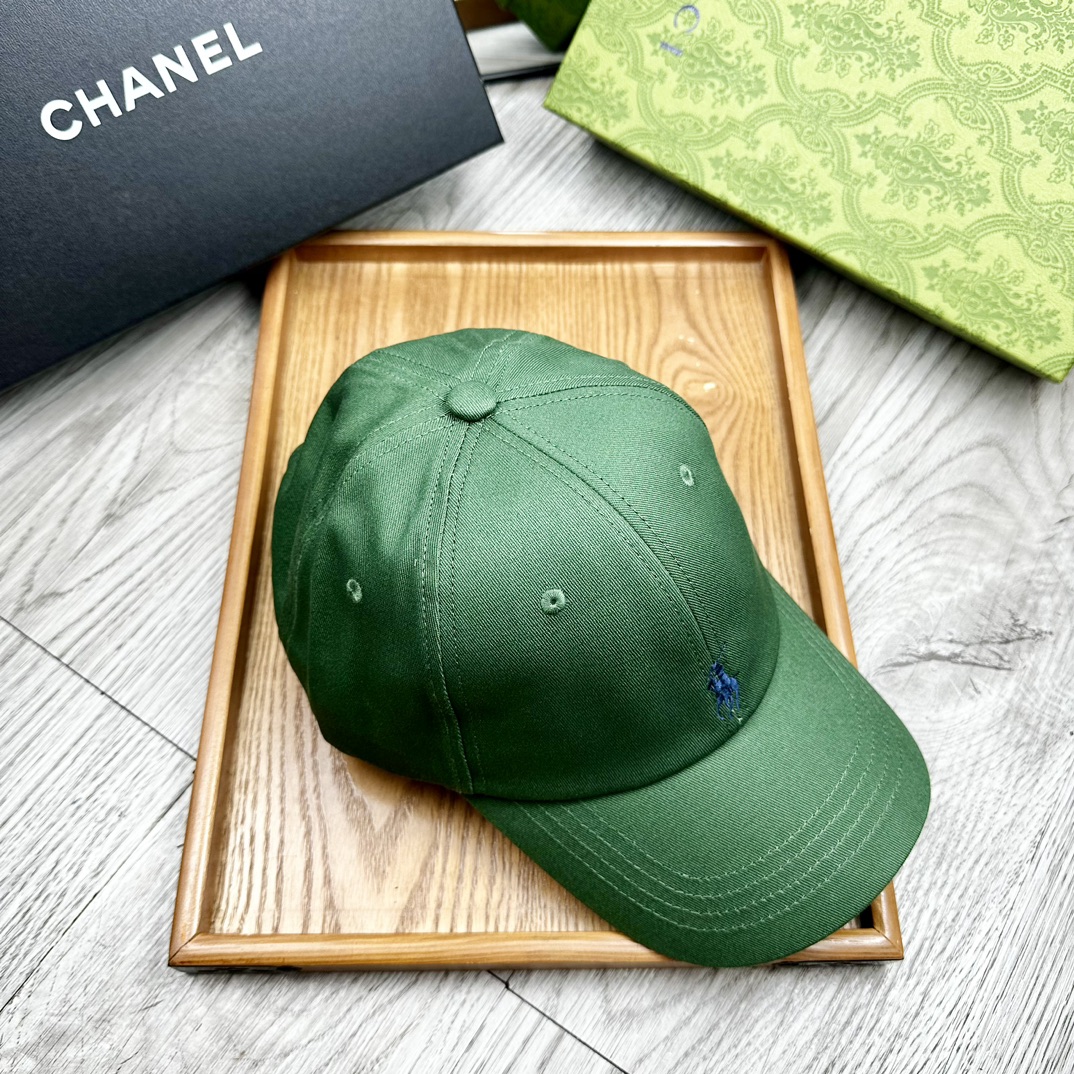 。Polo。原版11拼接包边纯棉刺绣小标鸭舌帽。【配防尘袋】细节决定品质！灰常厚实！非市面上那种薄布，软