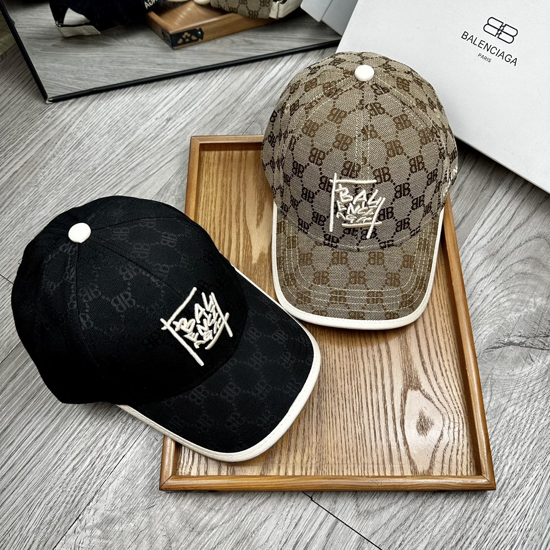 NO:196714,Special offer. Balenciaga. Edged pure cotton embroidered signature baseball cap. [with dust bag] Details determine quality!  Pure cotton material!  Good breathability!  A must-have item for sun protection in spring!  Atmospheric color!  The style is novel and unique and easy to match with clothes!  Strong practicality and high-end quality!  It’s a good match~ It’s really good to watch!  !  Just wear it casually, it is absolutely magical, age-reducing and fashionable. Hats, fisherman hats, baseball hats, knit hats, hats, balenciaga, espadrilles, hats19860909特价 . 巴黎世家.包边纯棉刺绣签名款鸭舌帽.【配防尘袋】细节决定品质！材质纯棉！透气性好！春天挡风,夏天防晒必备单品！颜色大气！款式新颖别致好搭配衣服！实用性强,高端品质！随心搭配～真的敲好看！！随便一戴,妥妥的街拍神奇,减龄又时尚.帽子渔夫帽棒球帽针织帽,帽子,balenciaga,espadrilles,hats,hat